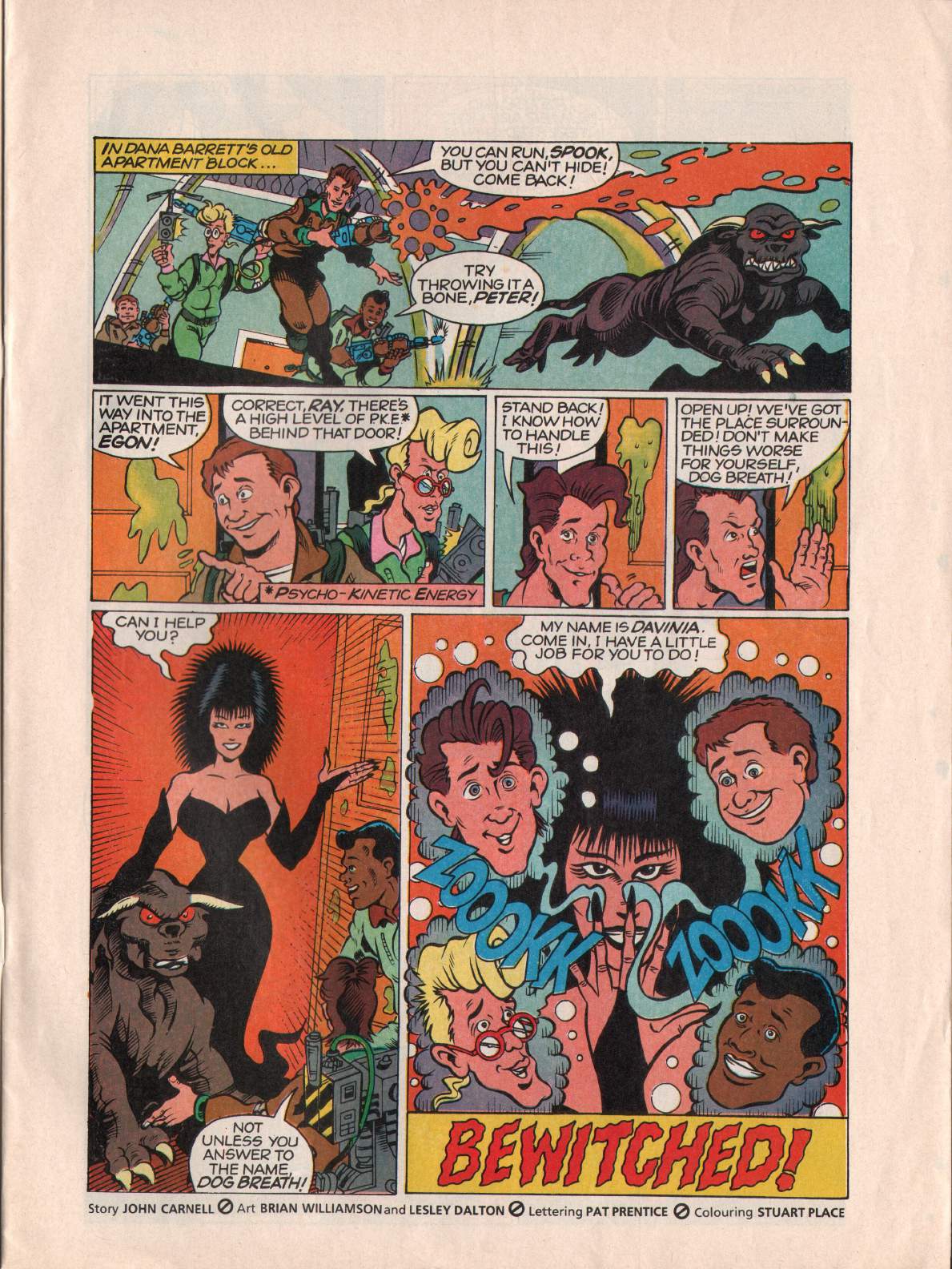 Read online The Real Ghostbusters comic -  Issue #167 - 15