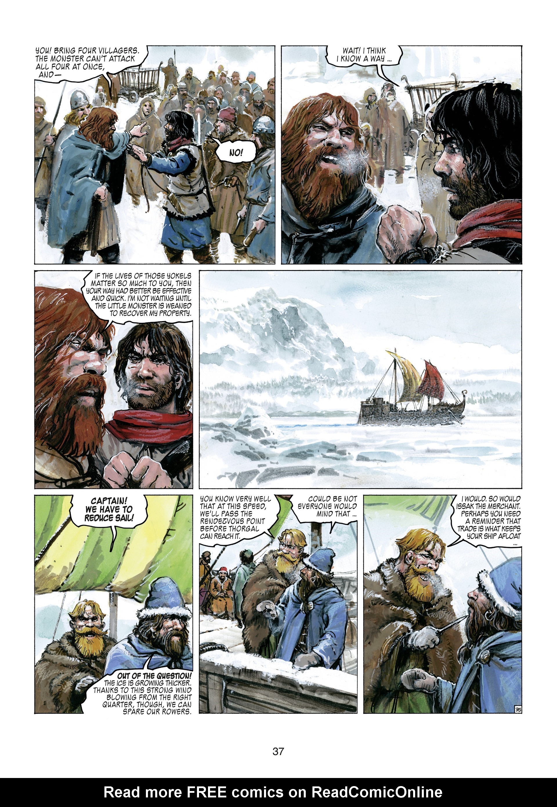 Read online Thorgal comic -  Issue #25 - 39
