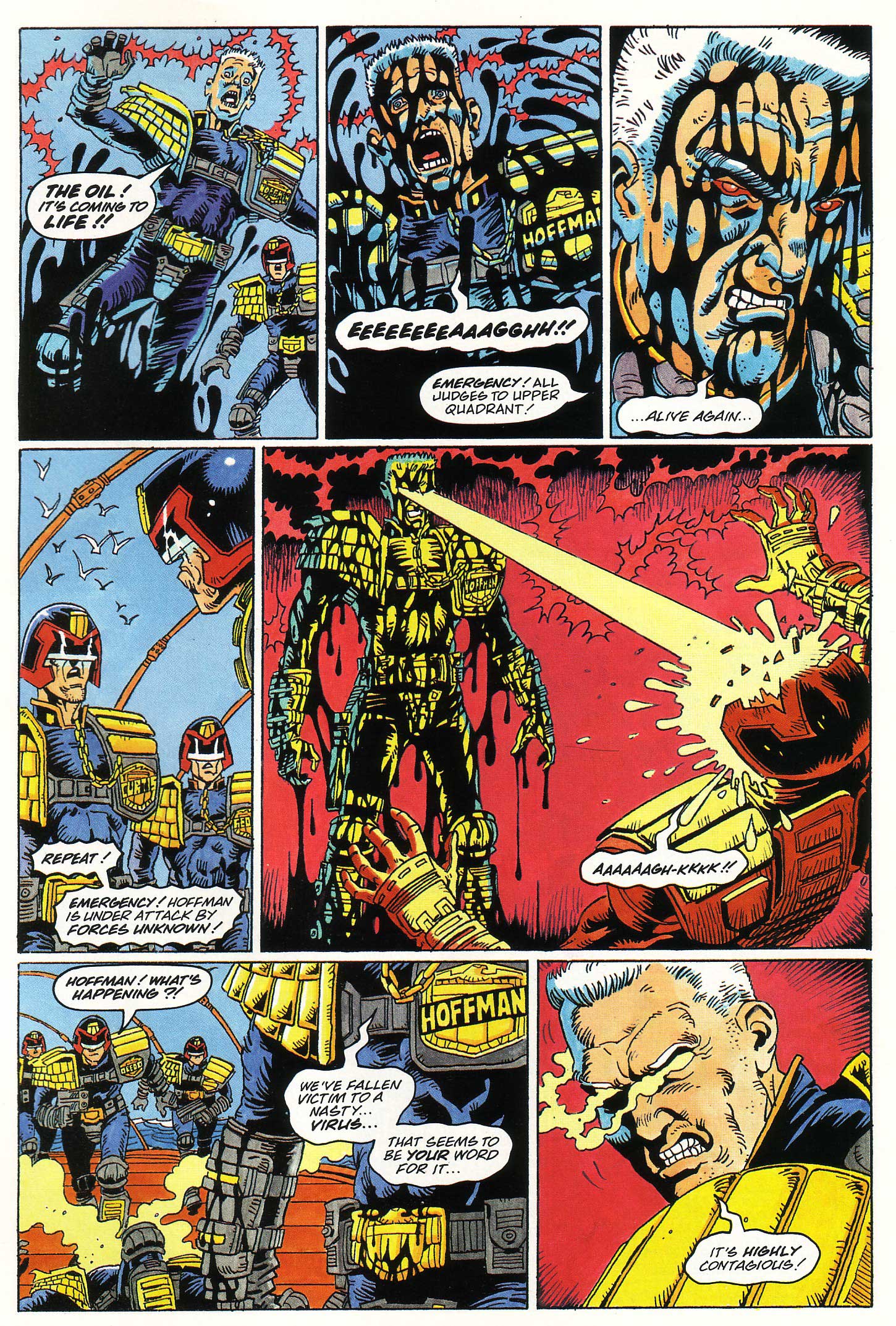 Read online Judge Dredd Lawman of the Future comic -  Issue #13 - 7