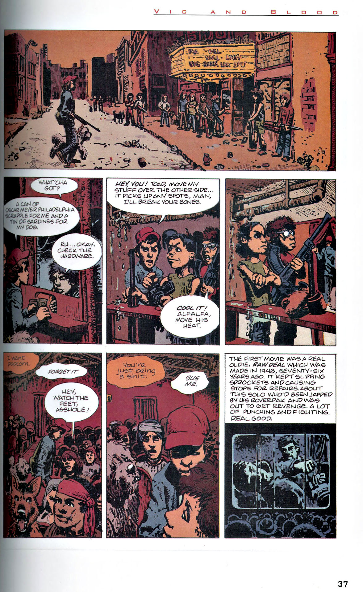 Read online Vic and Blood comic -  Issue # TPB - 38