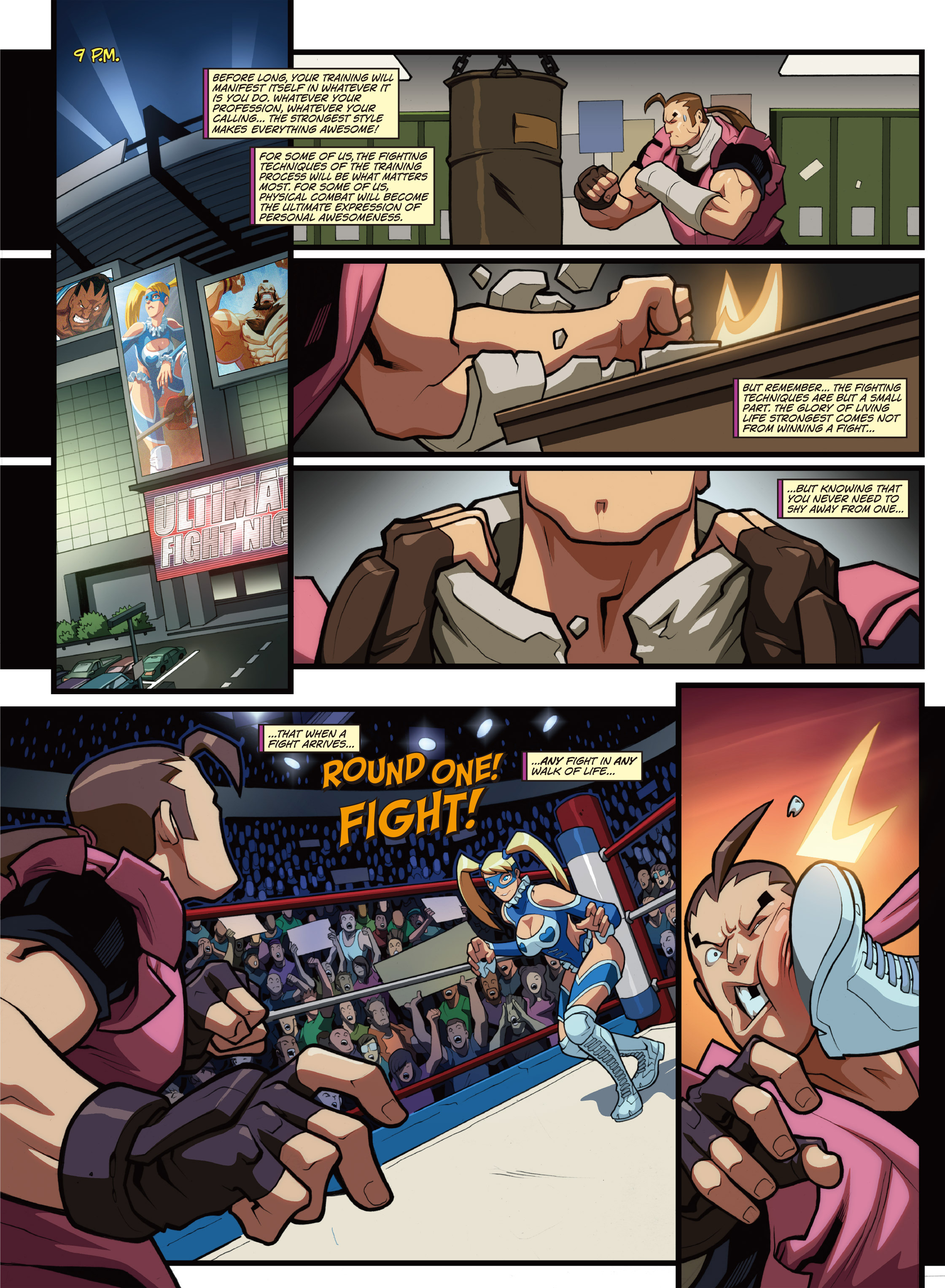 Read online Super Street Fighter comic -  Issue # Vol.2 - Hyper Fighting - 51