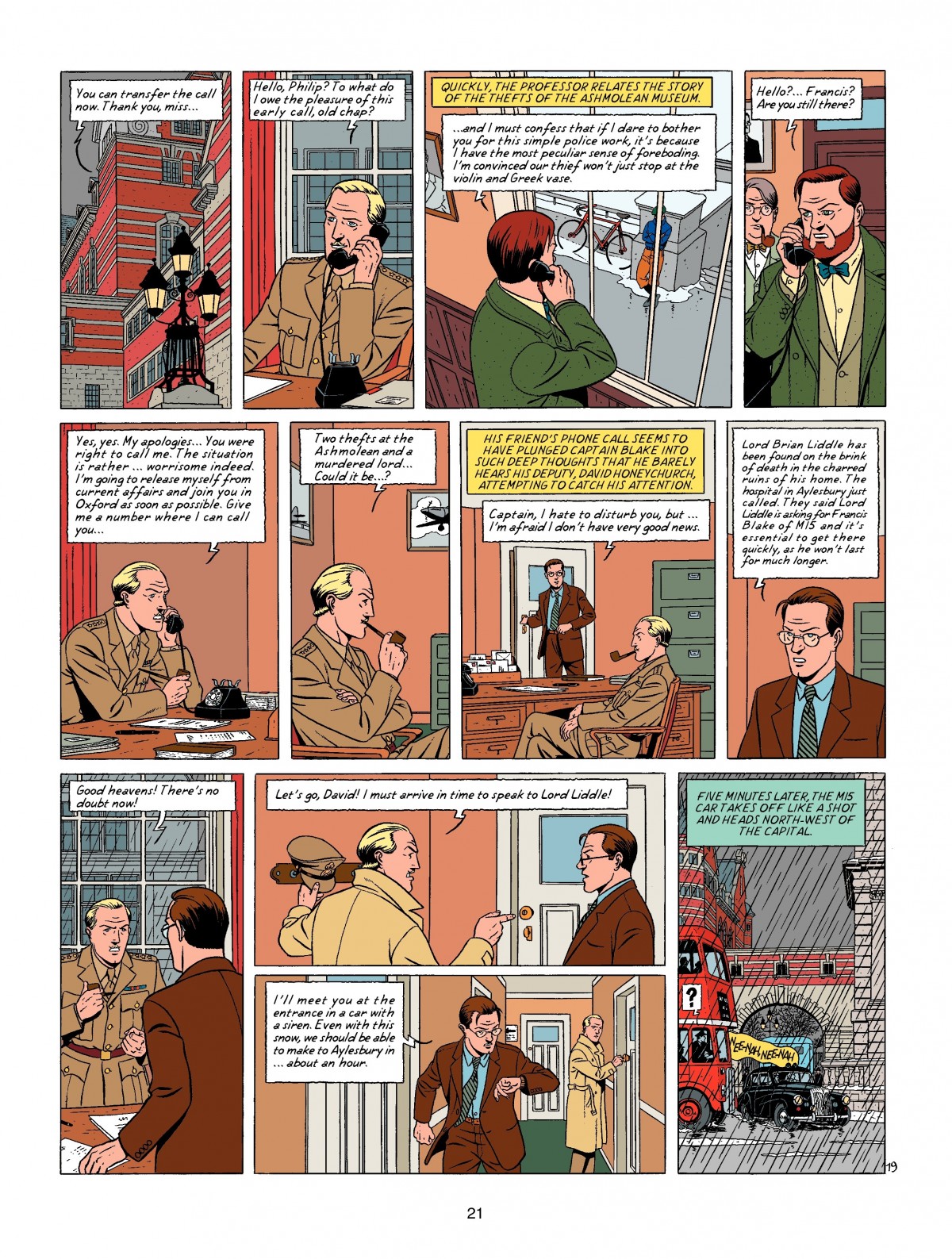 Read online Blake & Mortimer comic -  Issue #18 - 21