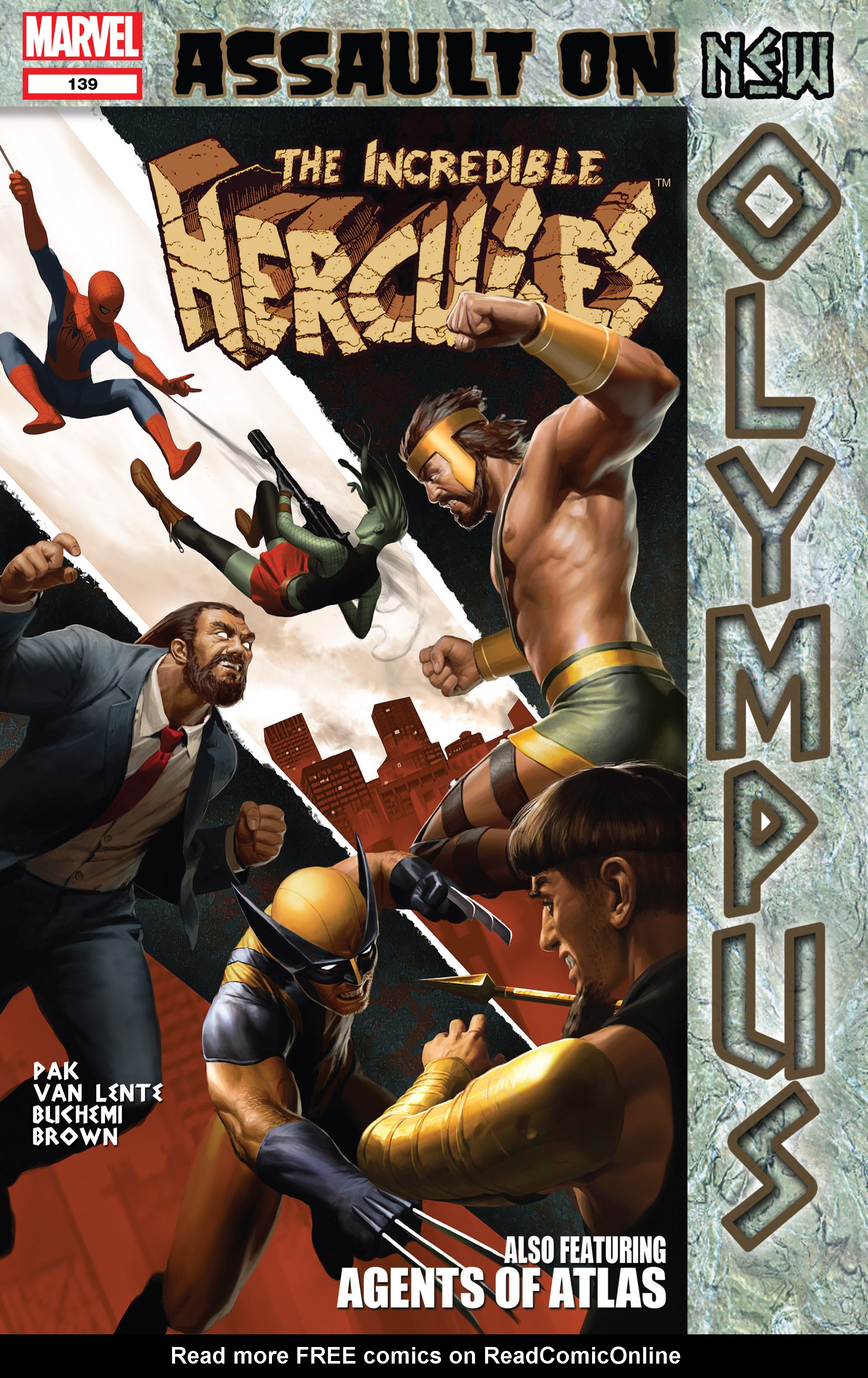 Read online Incredible Hercules comic -  Issue #139 - 1