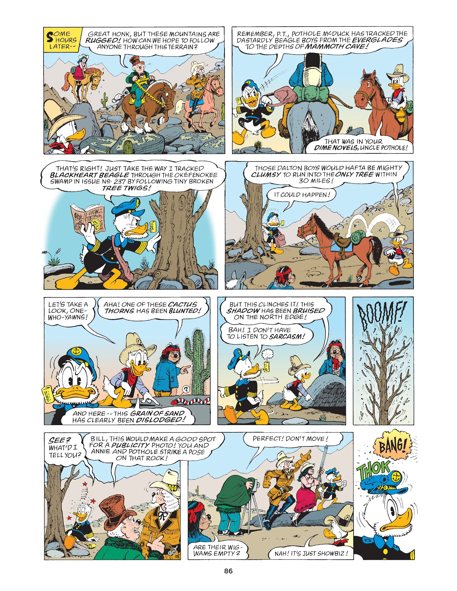 Read online Walt Disney Uncle Scrooge and Donald Duck: The Don Rosa Library comic -  Issue # TPB 7 (Part 1) - 87