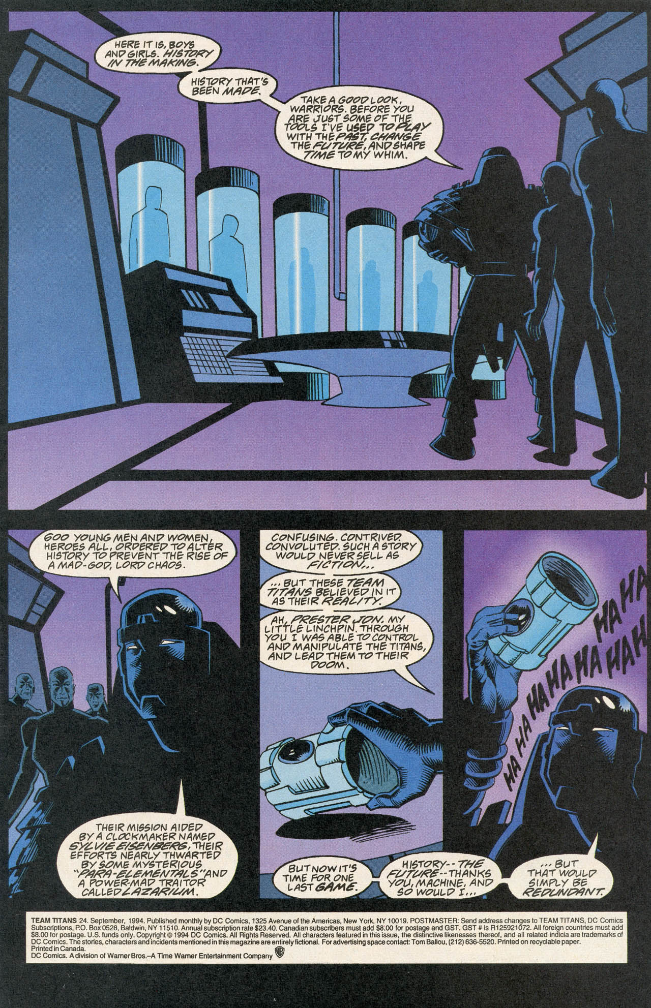 Read online Team Titans comic -  Issue #24 - 3