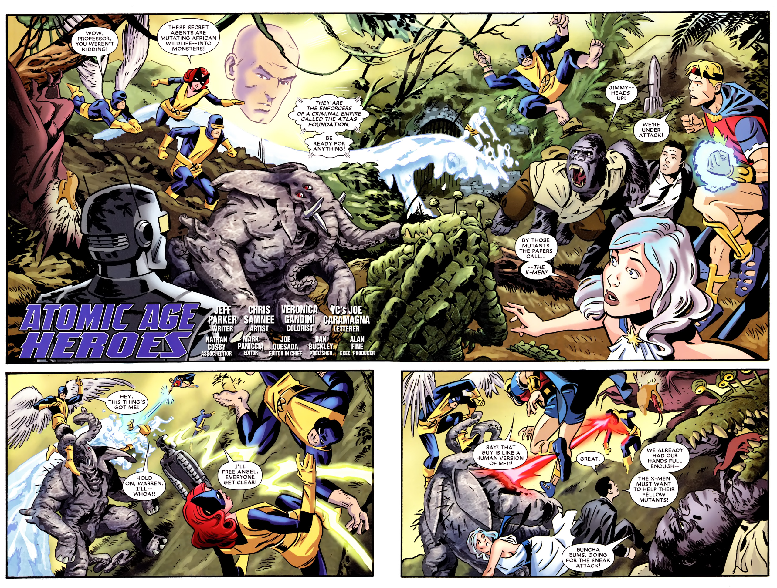 Read online X-Men Vs. Agents Of Atlas comic -  Issue #1 - 27
