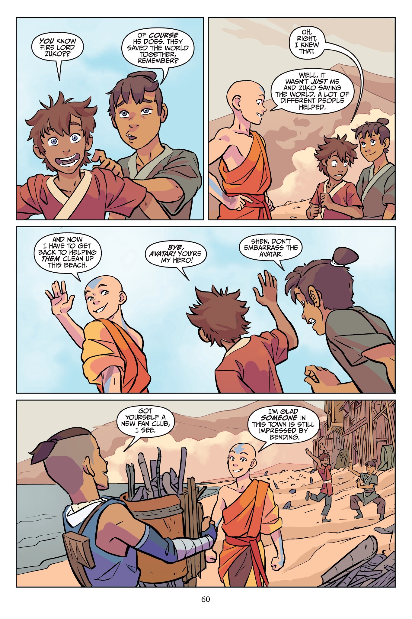 Read online Nickelodeon Avatar: The Last Airbender - Imbalance comic -  Issue # TPB 1 - 61
