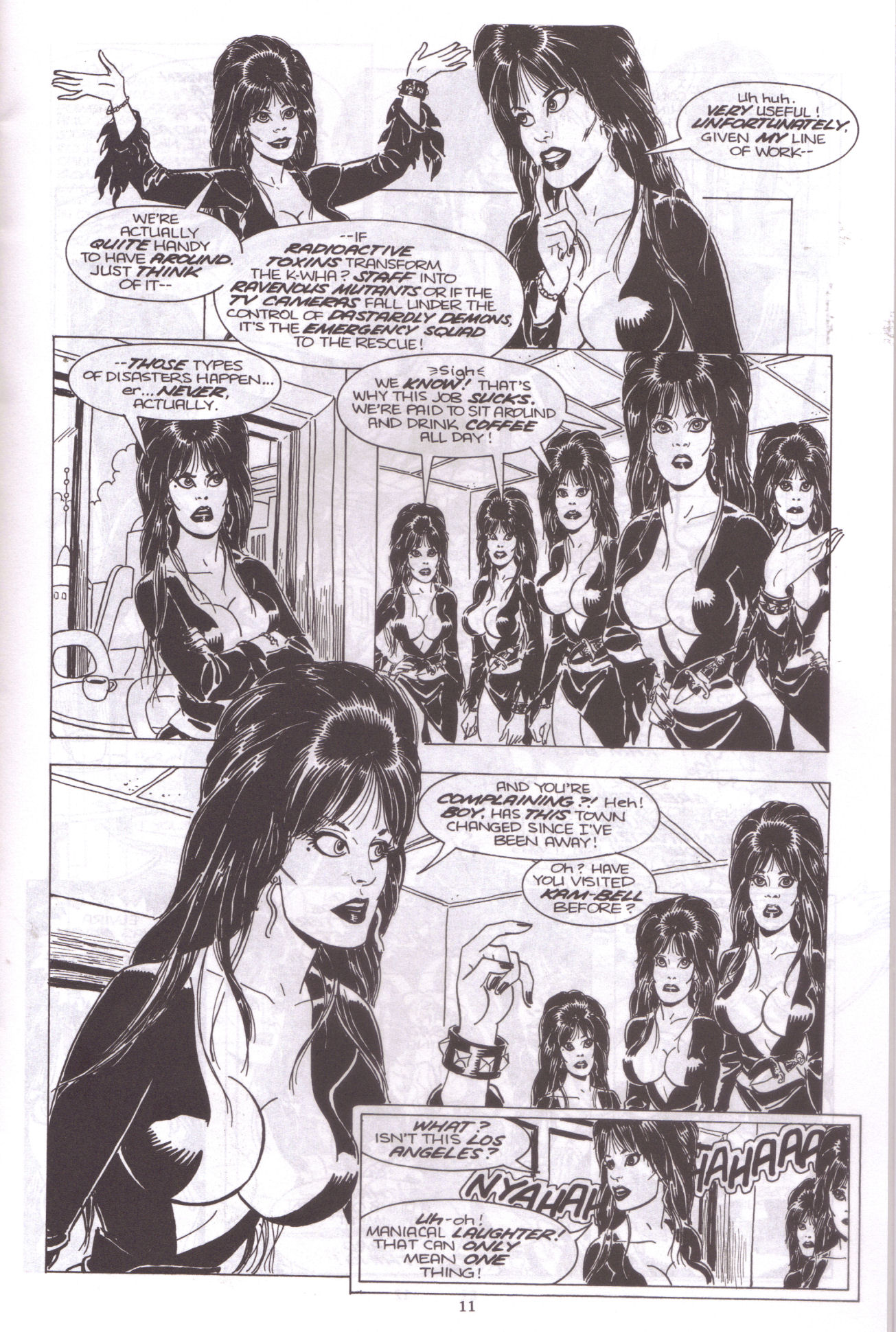 Read online Elvira, Mistress of the Dark comic -  Issue #38 - 13