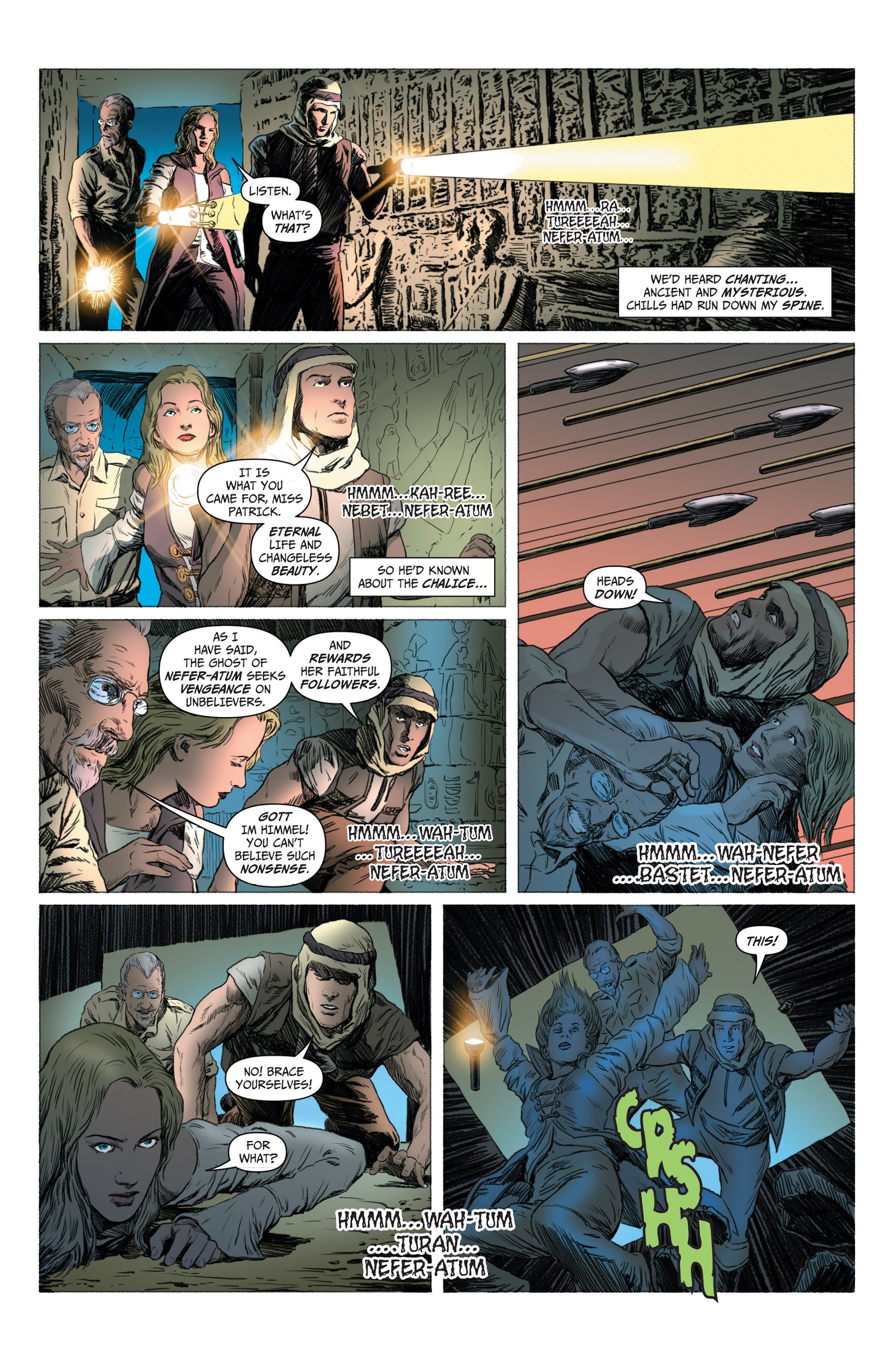 Read online Domino Lady/Sherlock Holmes comic -  Issue #1 - 16