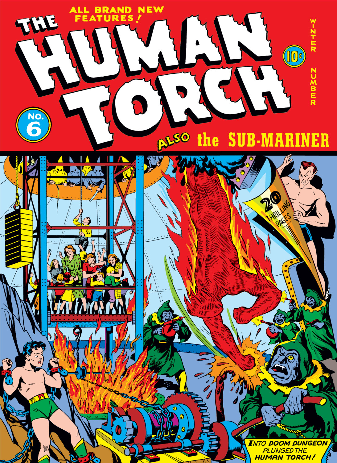 Read online The Human Torch (1940) comic -  Issue #6 - 1