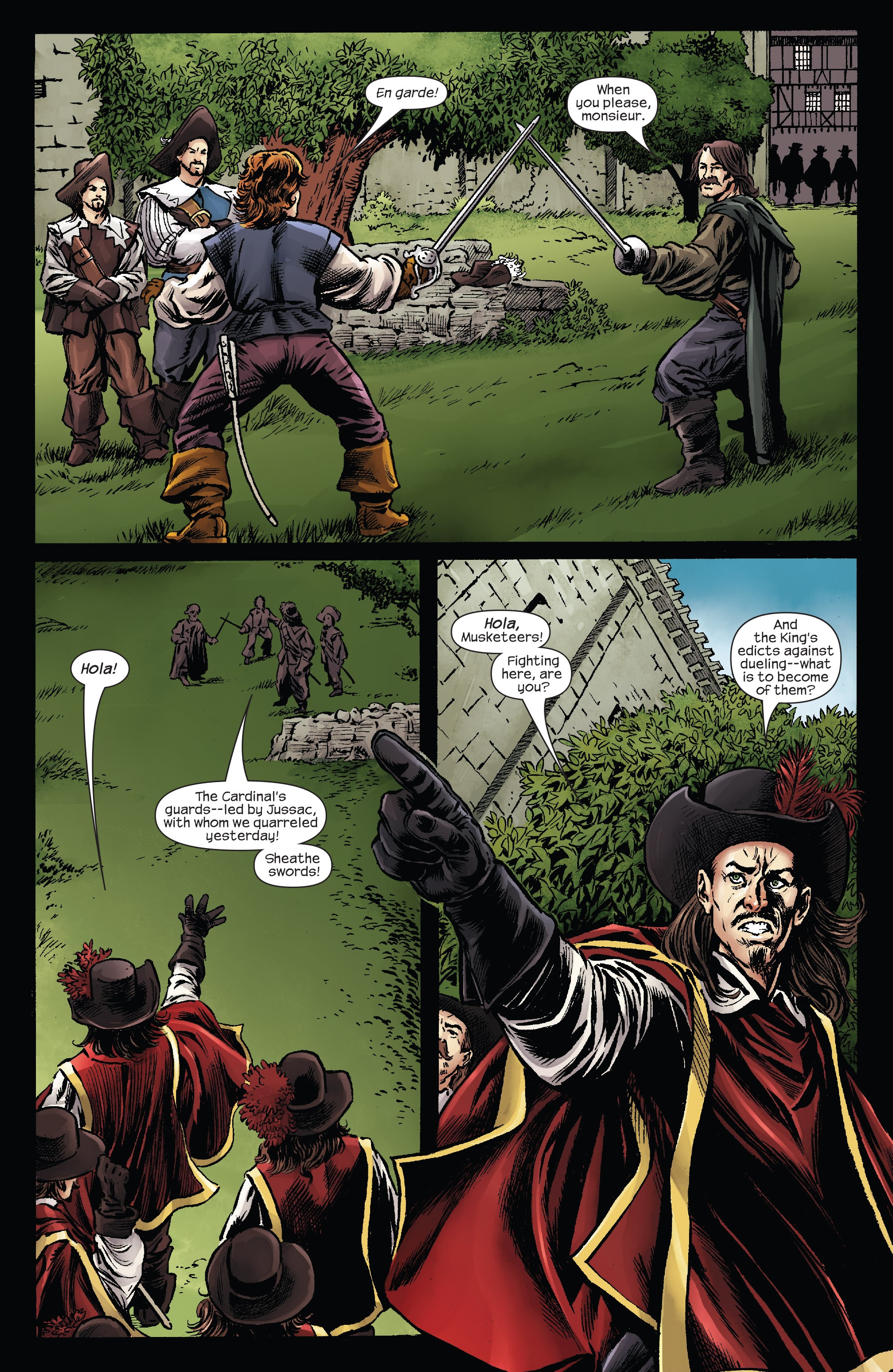 Read online Marvel Illustrated: The Three Musketeers comic -  Issue #1 - 18