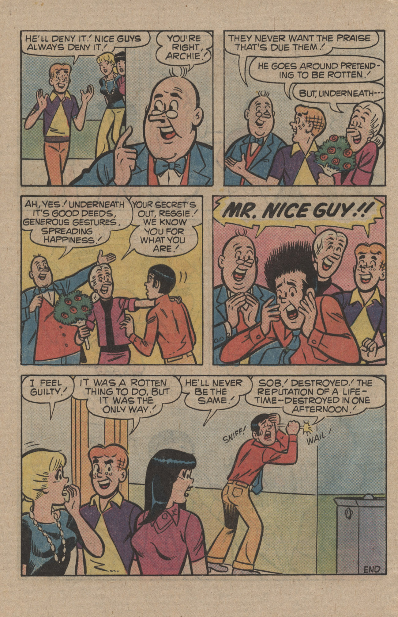 Read online Reggie and Me (1966) comic -  Issue #97 - 8