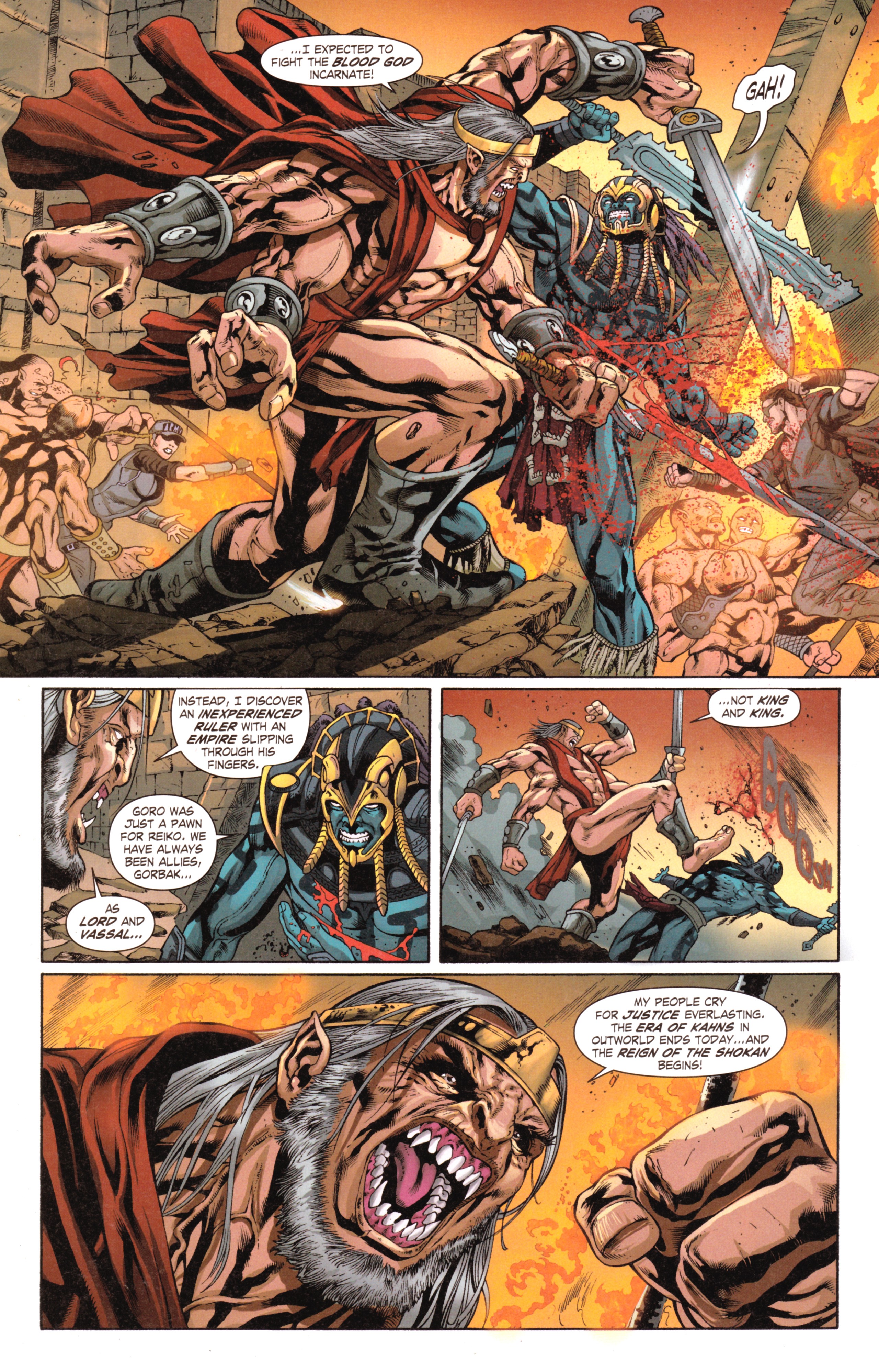 Read online Mortal Kombat X [II] comic -  Issue #6 - 28