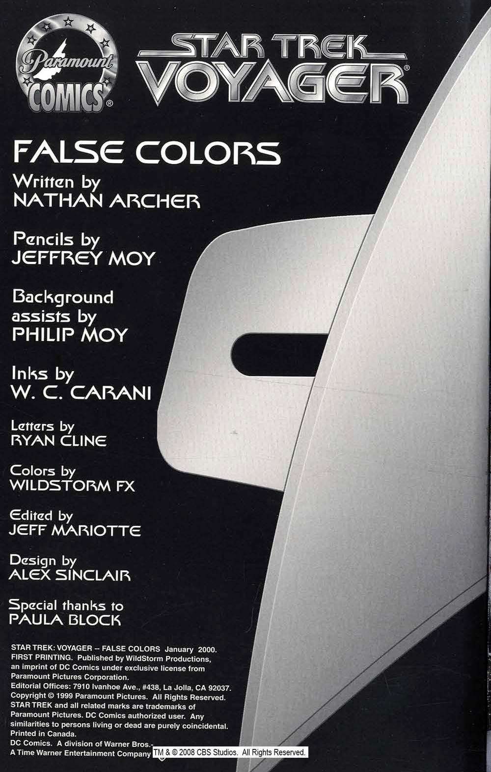 Read online Star Trek: Voyager--False Colors comic -  Issue # Full - 3