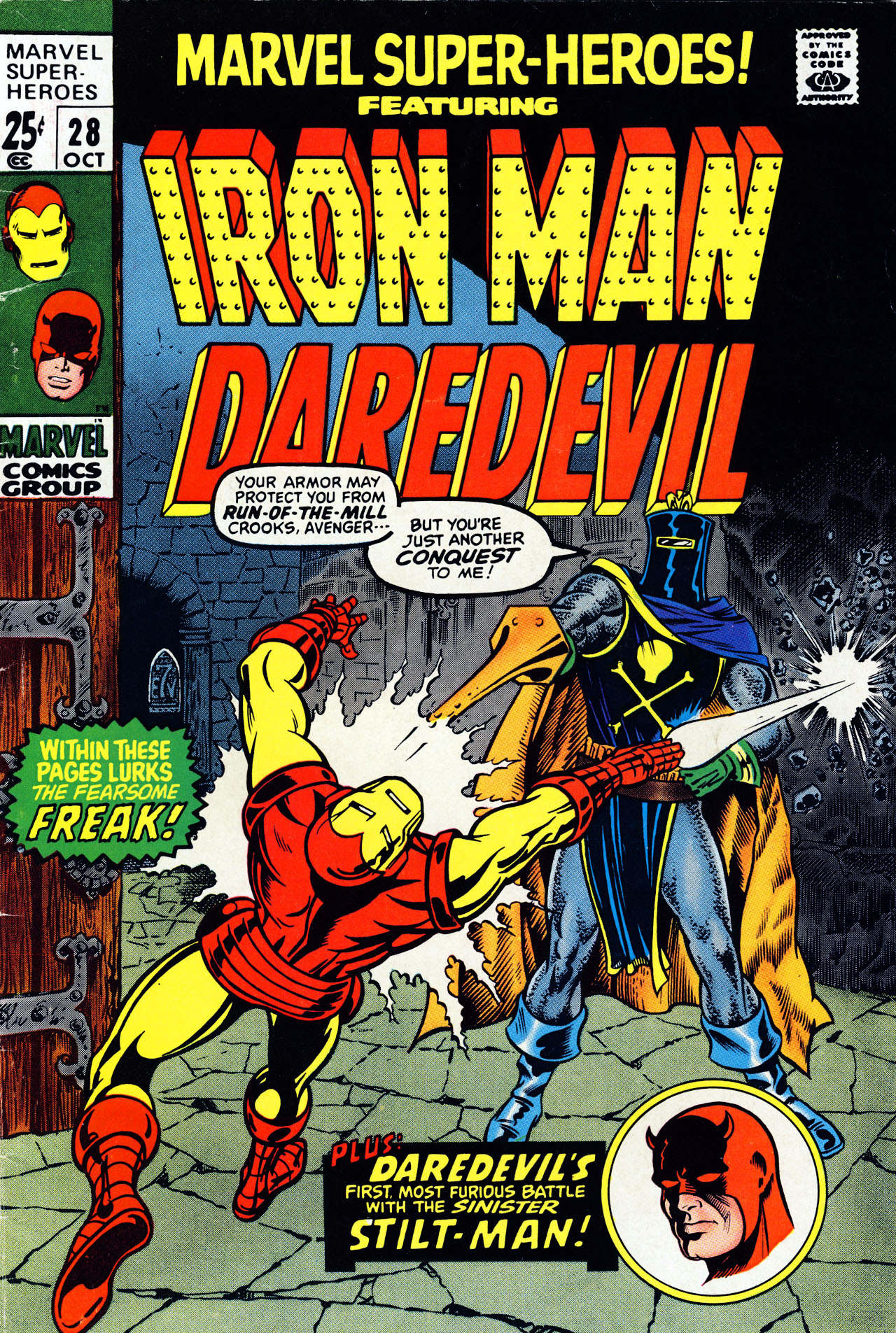 Read online Marvel Super-Heroes comic -  Issue #28 - 1