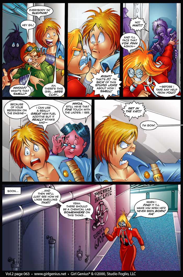 Read online Girl Genius (2002) comic -  Issue #2 - 63