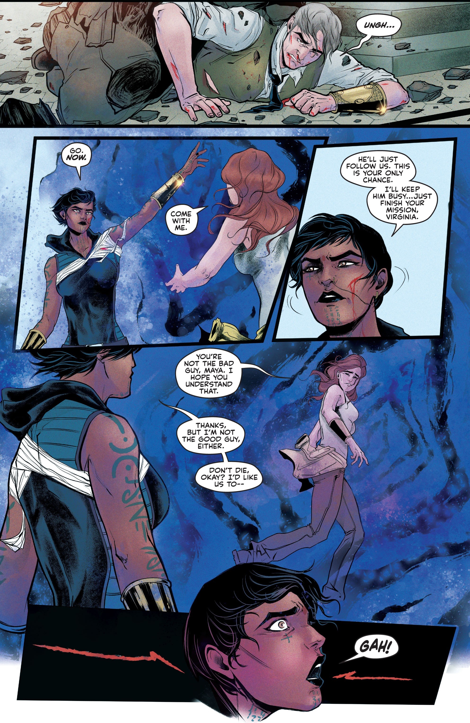 Read online Artemis and the Assassin comic -  Issue #5 - 8