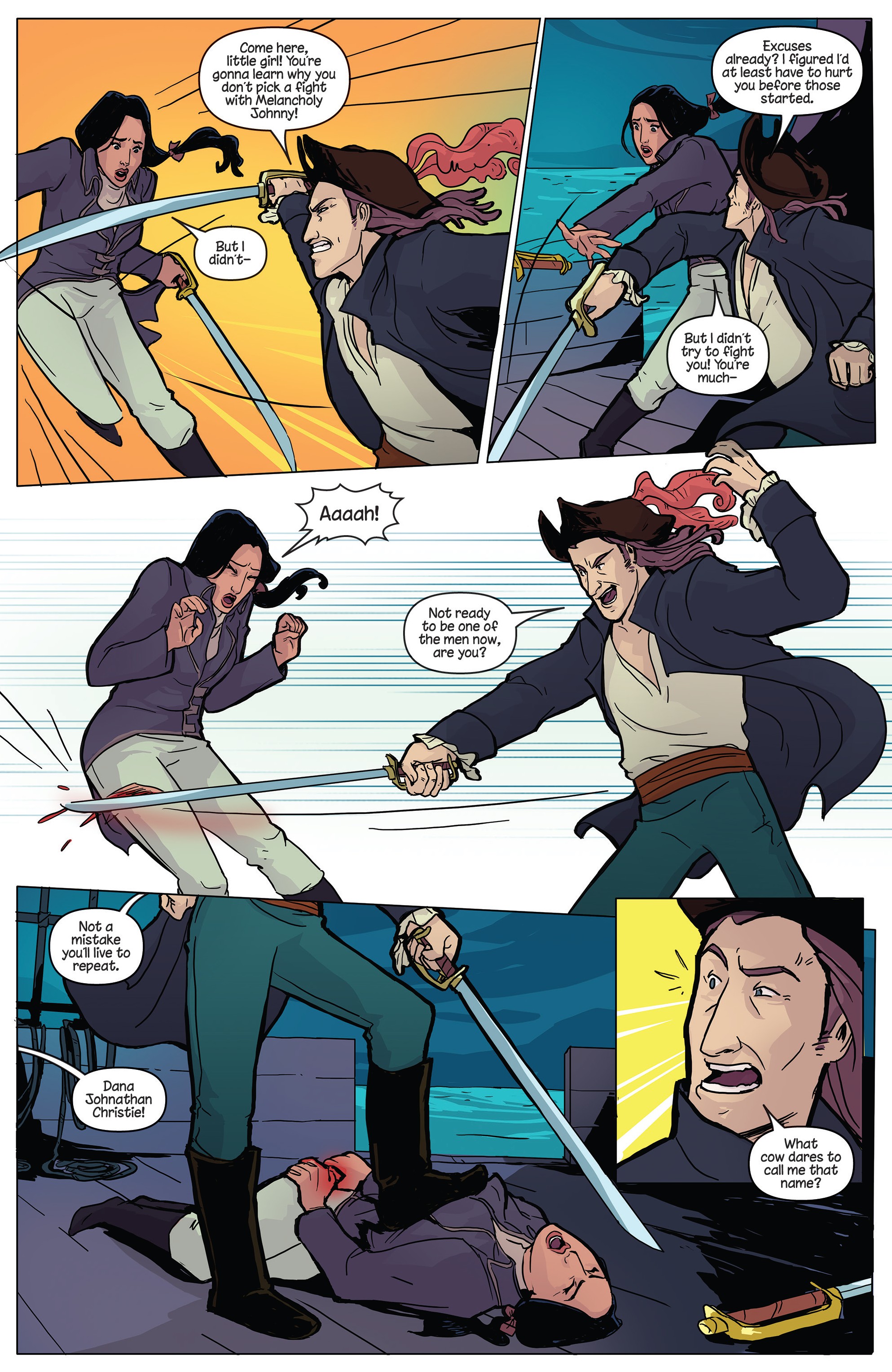 Read online Princeless Raven Year Two: Love and Revenge comic -  Issue # _TPB Two Ships In the Night - 45