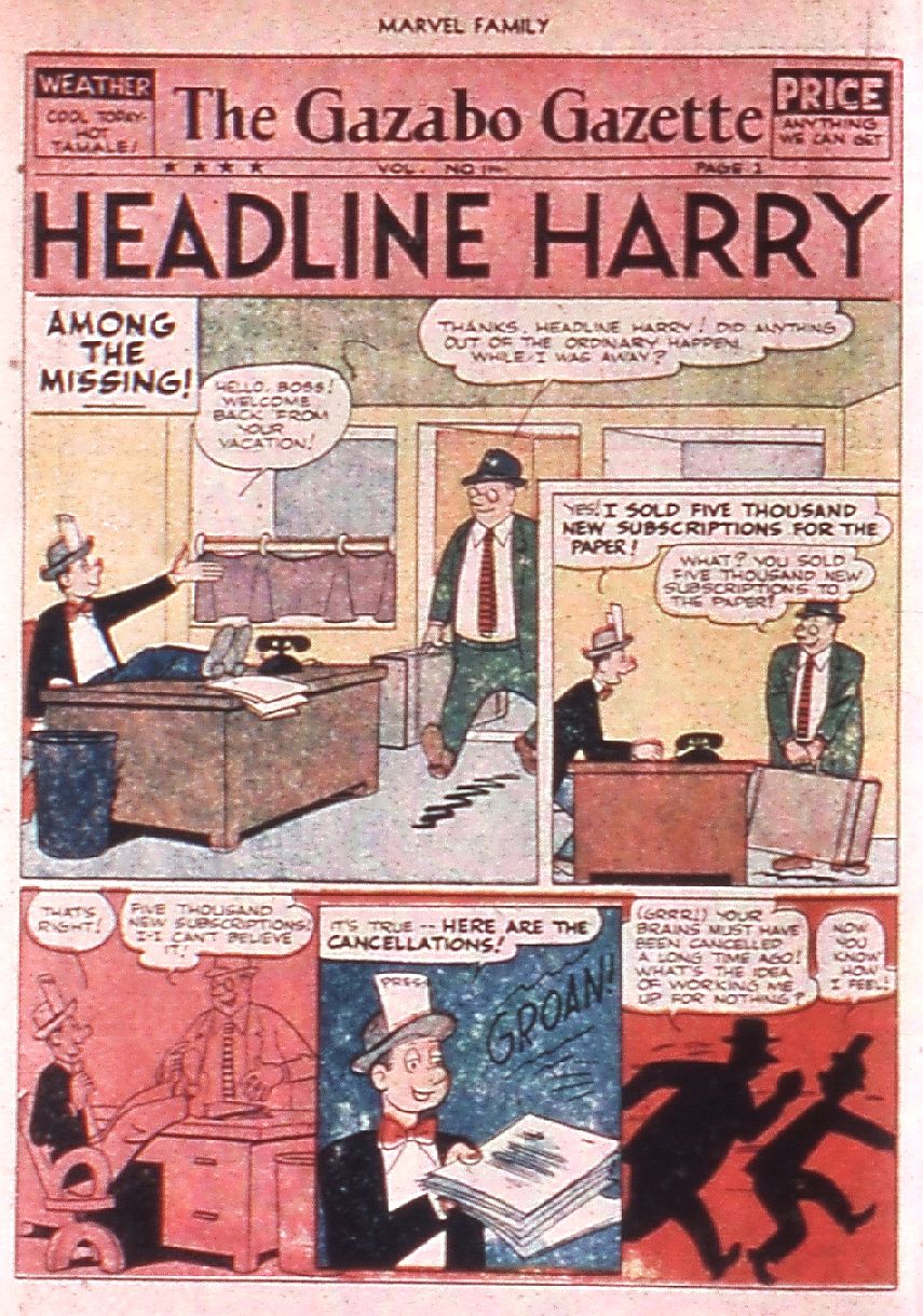 Read online The Marvel Family comic -  Issue #80 - 14
