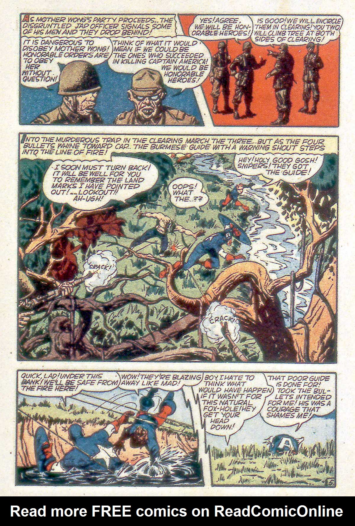 Read online Captain America Comics comic -  Issue #33 - 7