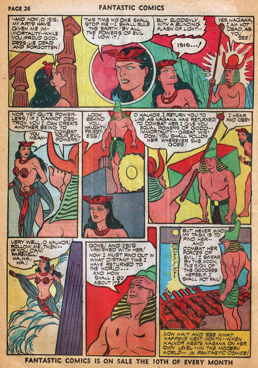 Read online Fantastic Comics comic -  Issue #22 - 28