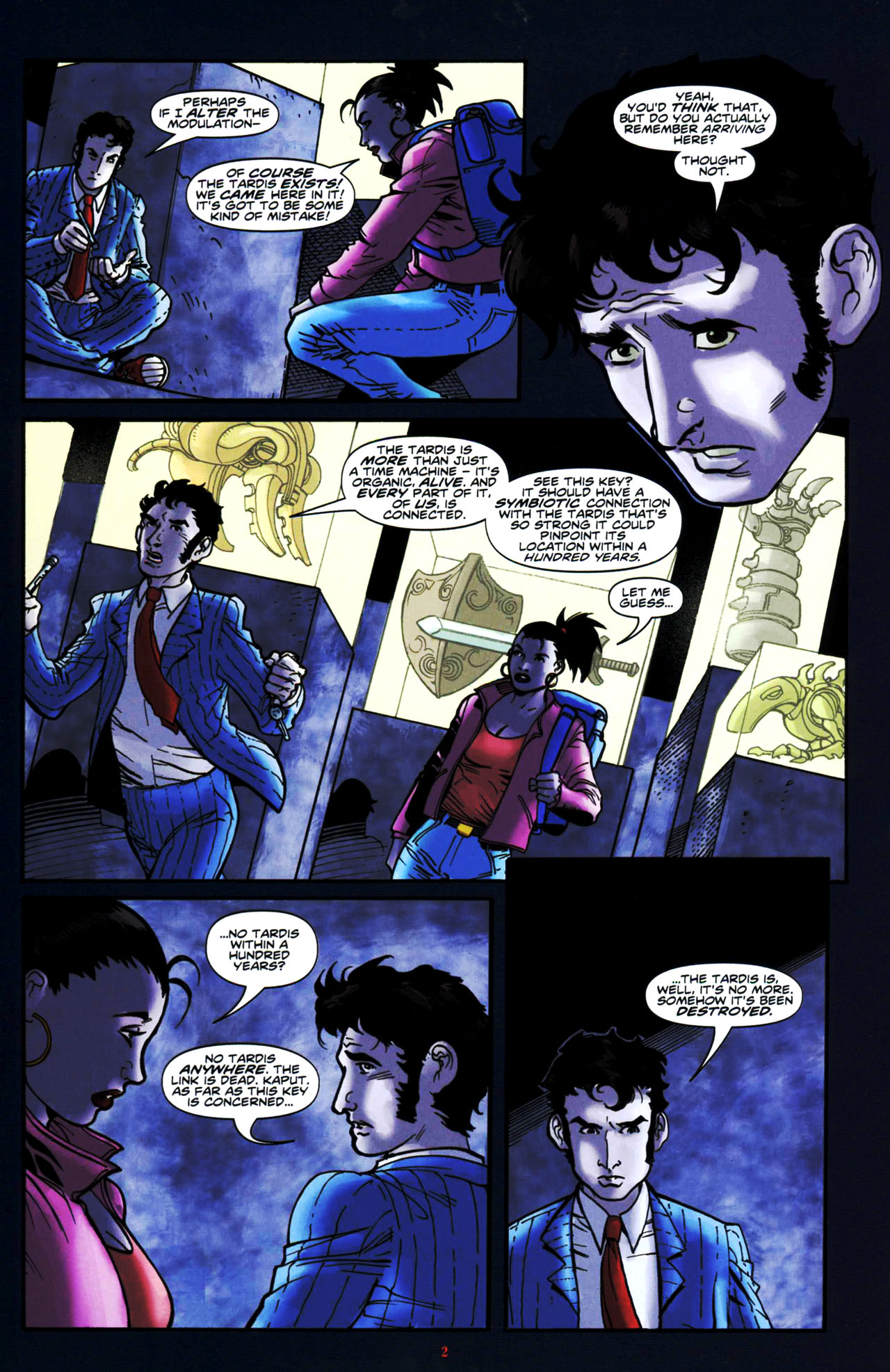 Read online Doctor Who: The Forgotten comic -  Issue #3 - 4