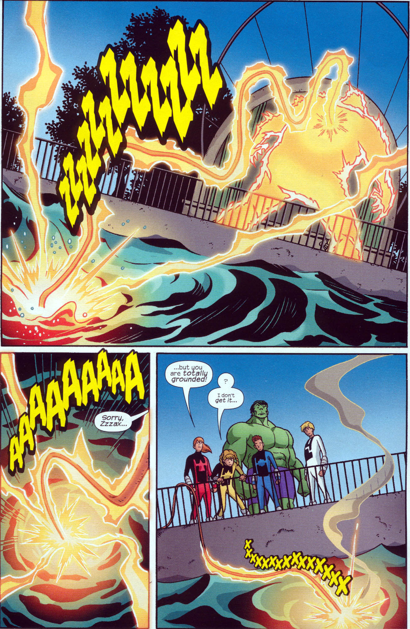 Read online Hulk and Power Pack comic -  Issue #2 - 21