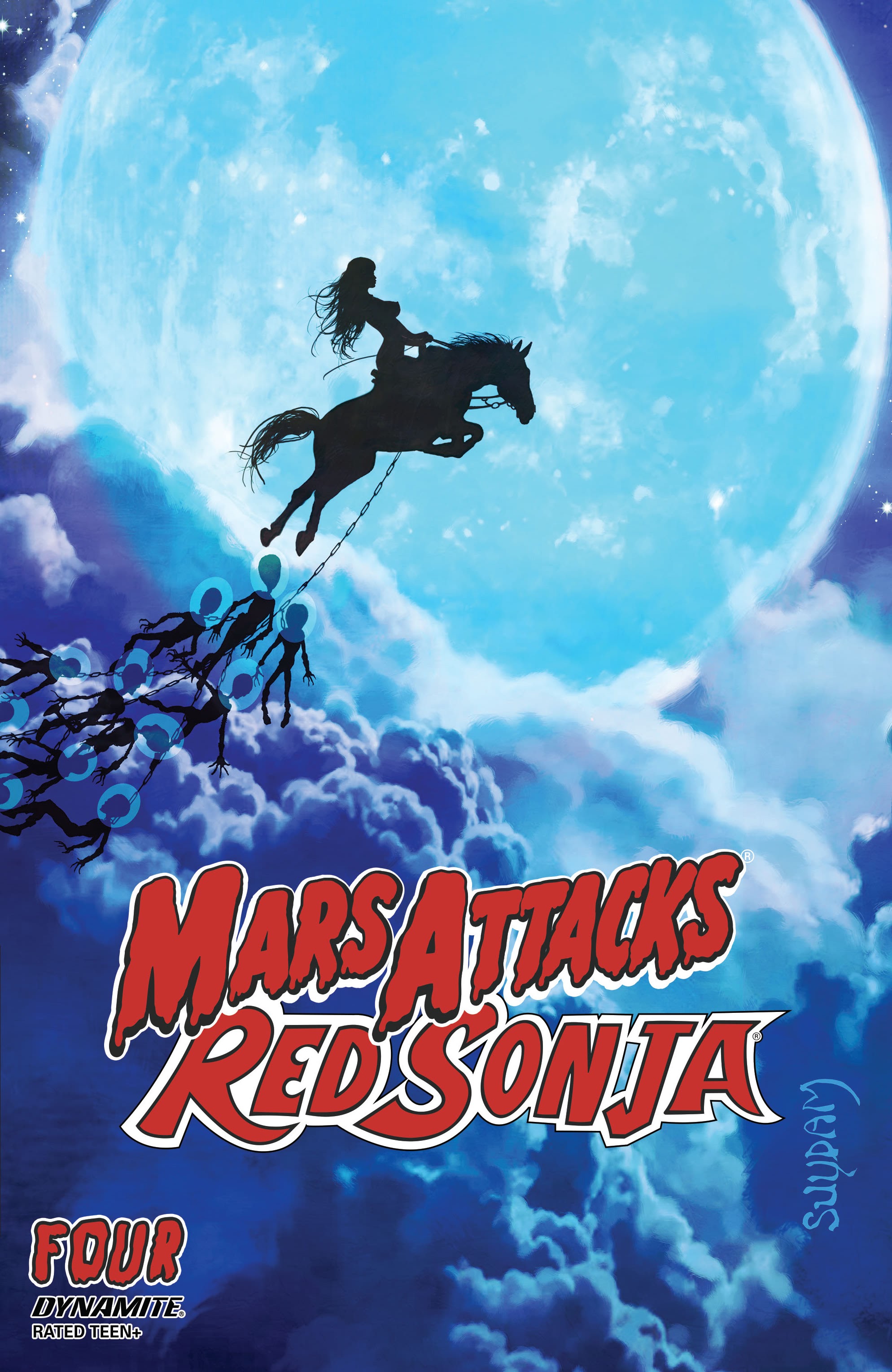 Read online Mars Attacks Red Sonja comic -  Issue #4 - 1