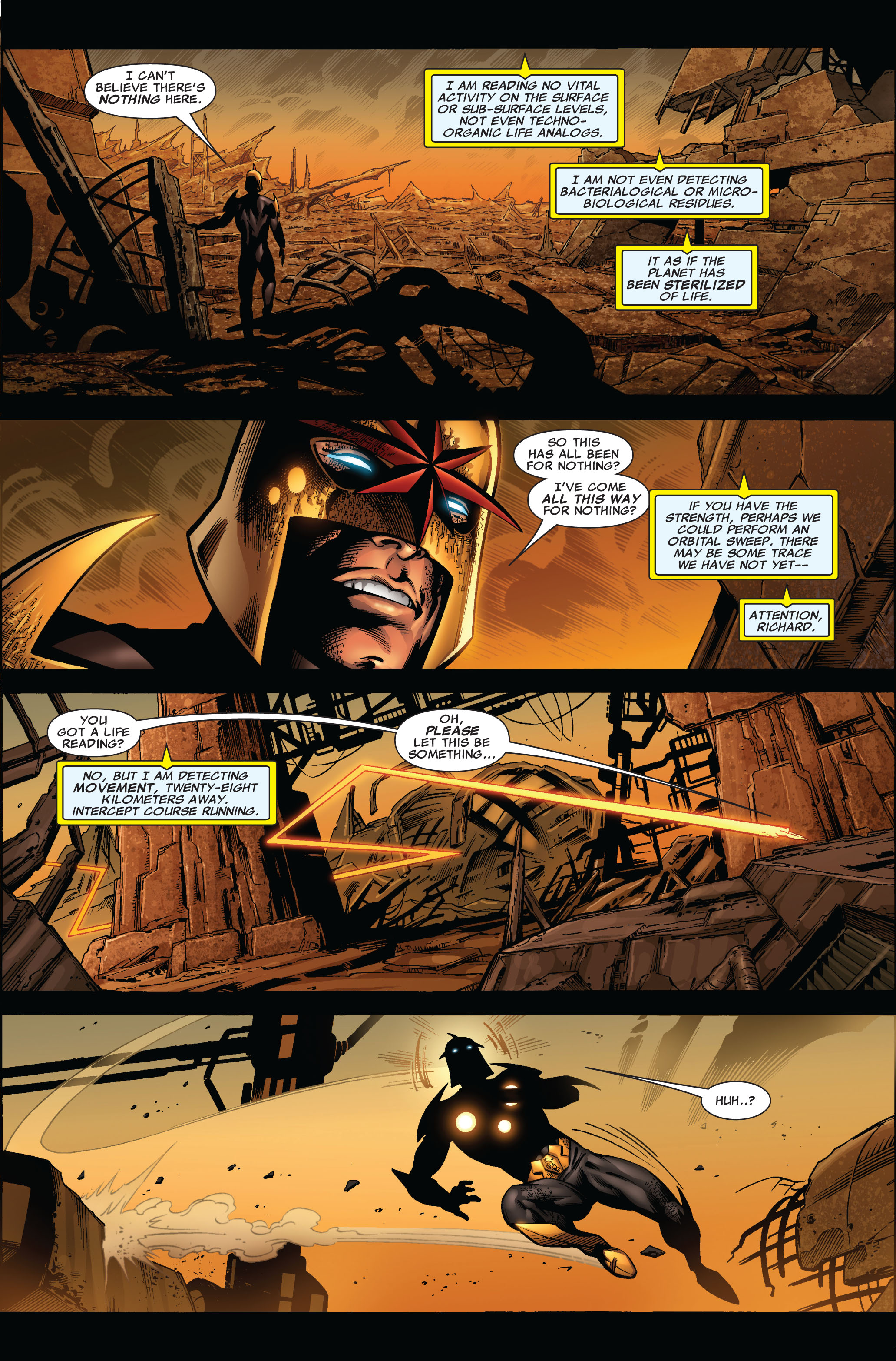 Read online Nova (2007) comic -  Issue #11 - 4