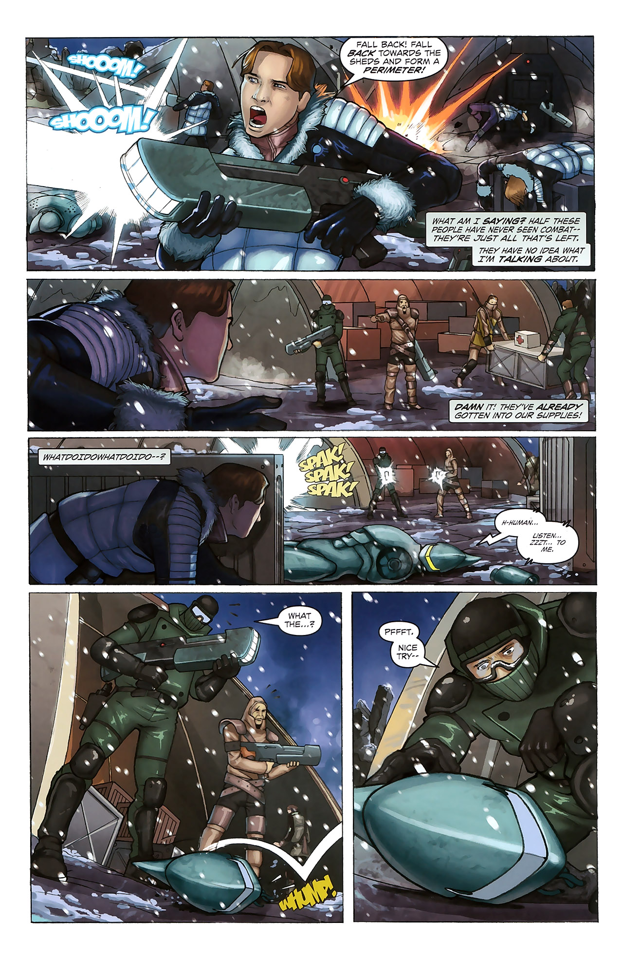 Read online Drafted: One Hundred Days comic -  Issue # Full - 16