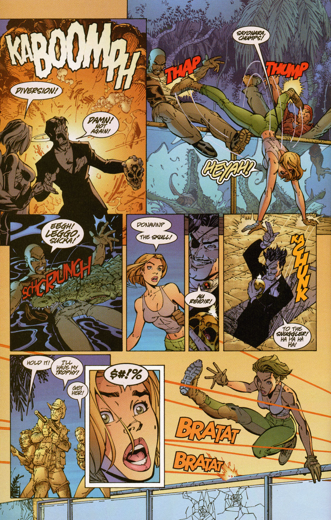 Read online Danger Girl (1998) comic -  Issue #0 - 6