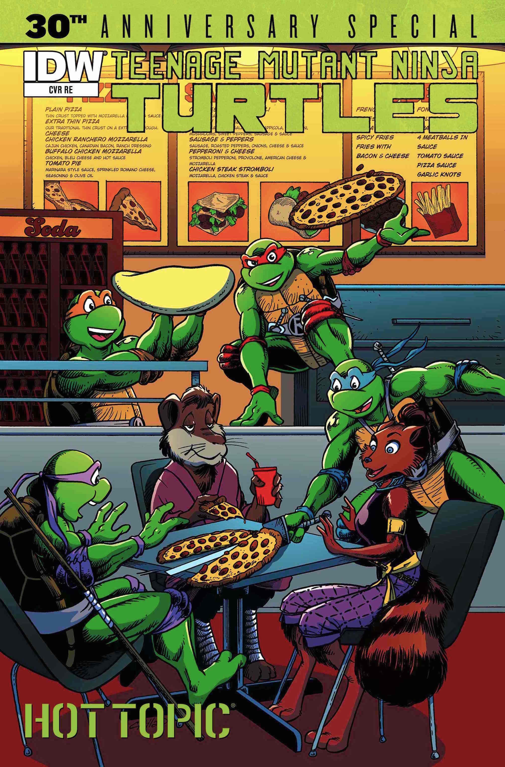 Read online Teenage Mutant Ninja Turtles 30th Anniversary Special comic -  Issue # Full - 4