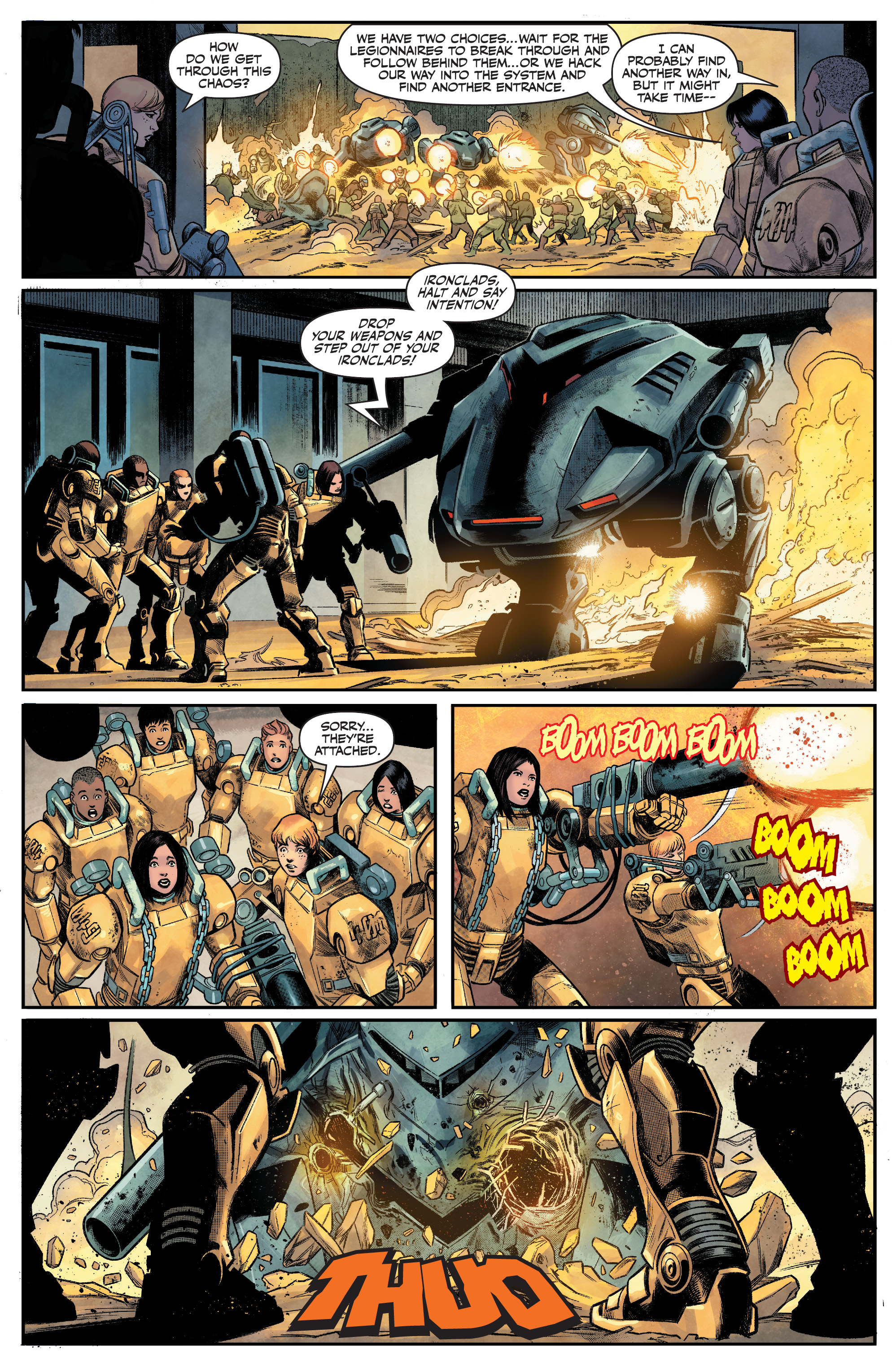 Read online Armorclads comic -  Issue #4 - 12
