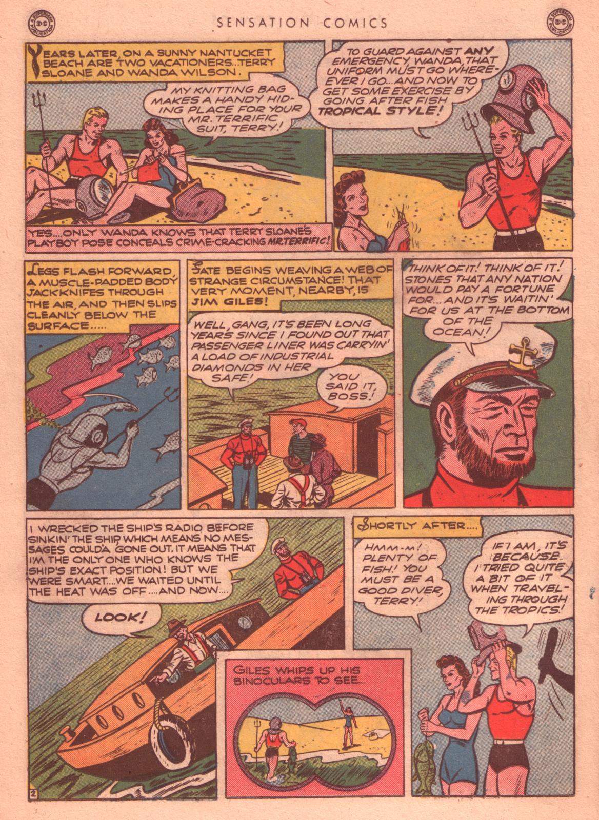 Read online Sensation (Mystery) Comics comic -  Issue #35 - 32