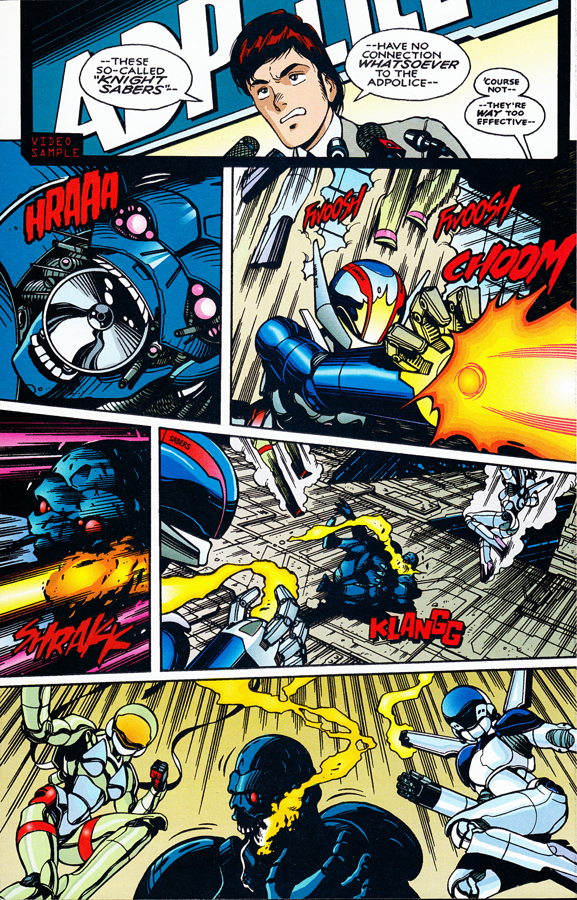 Read online Bubblegum Crisis: Grand Mal comic -  Issue #1 - 25