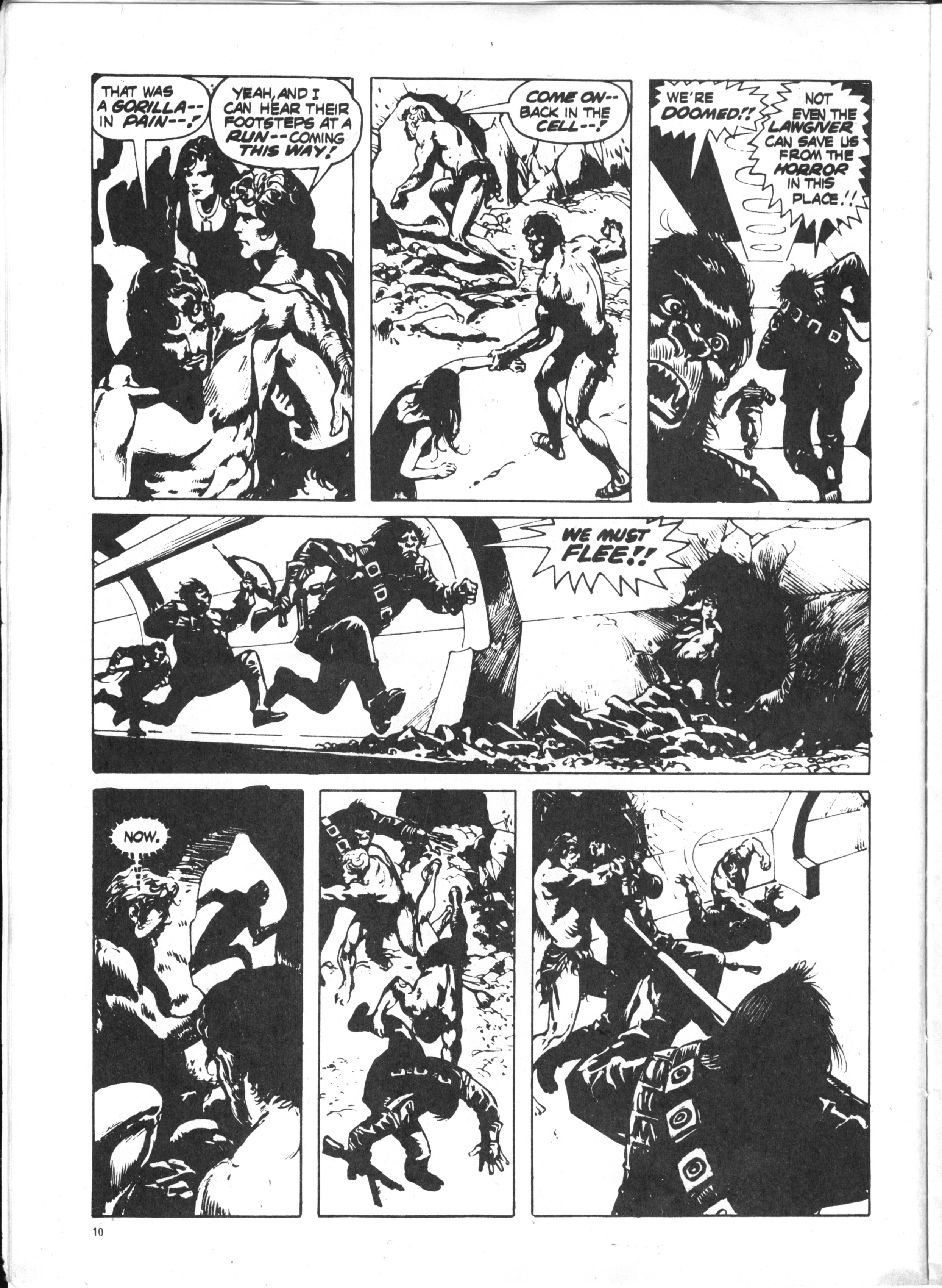 Read online Planet of the Apes (1974) comic -  Issue #45 - 10