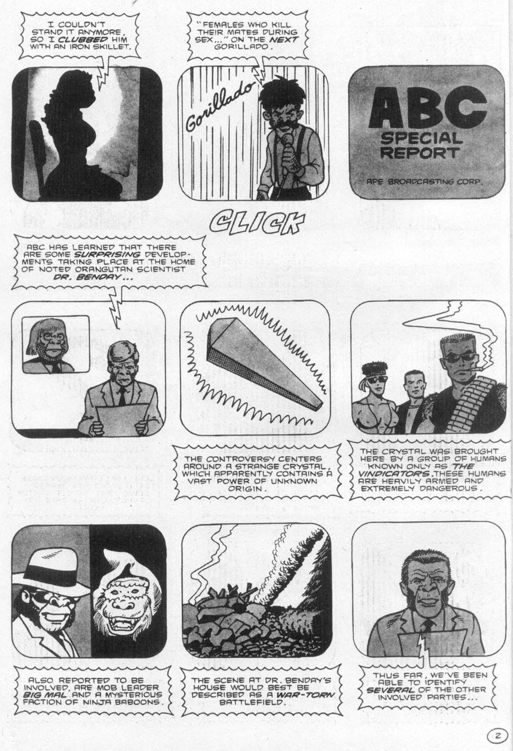 Read online Ape City comic -  Issue #4 - 4