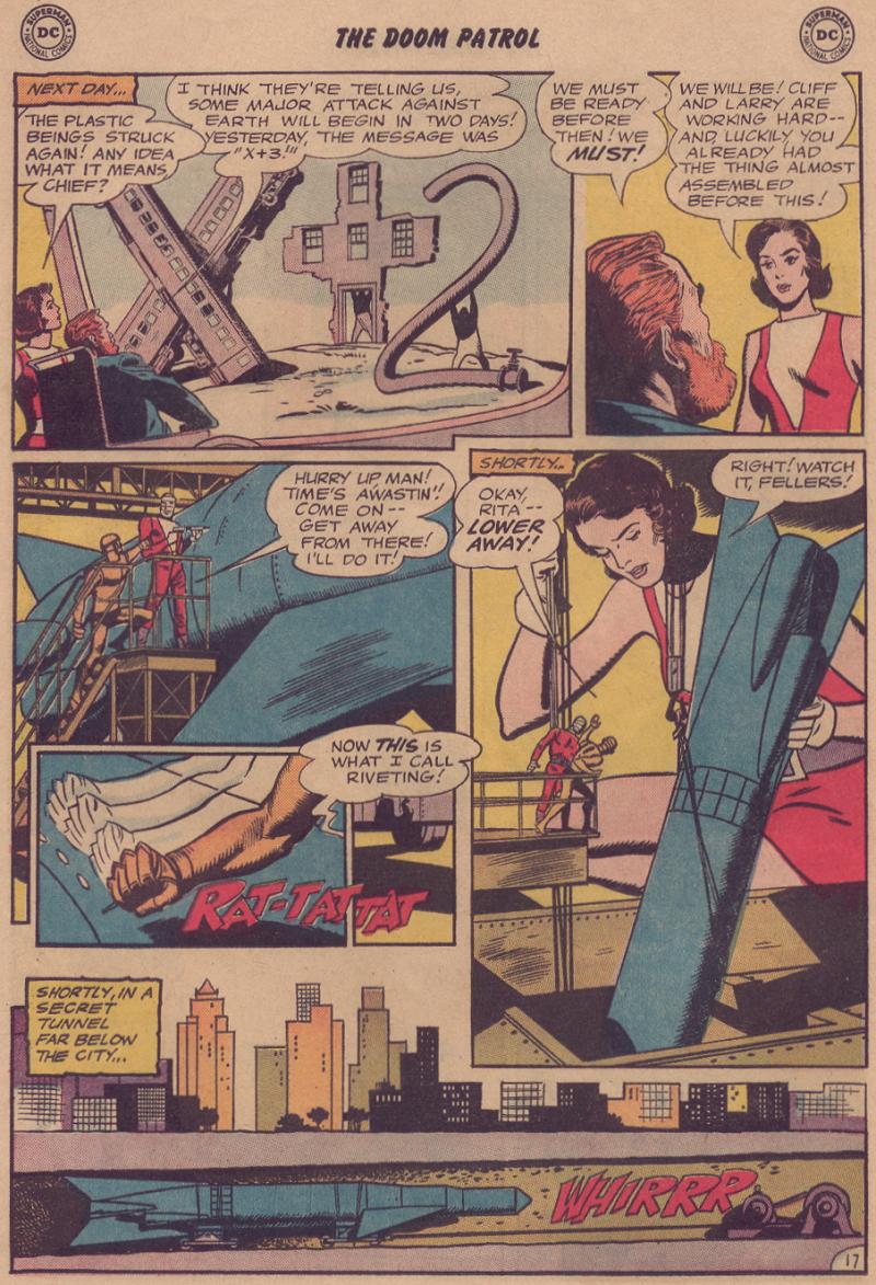 Read online Doom Patrol (1964) comic -  Issue #91 - 19