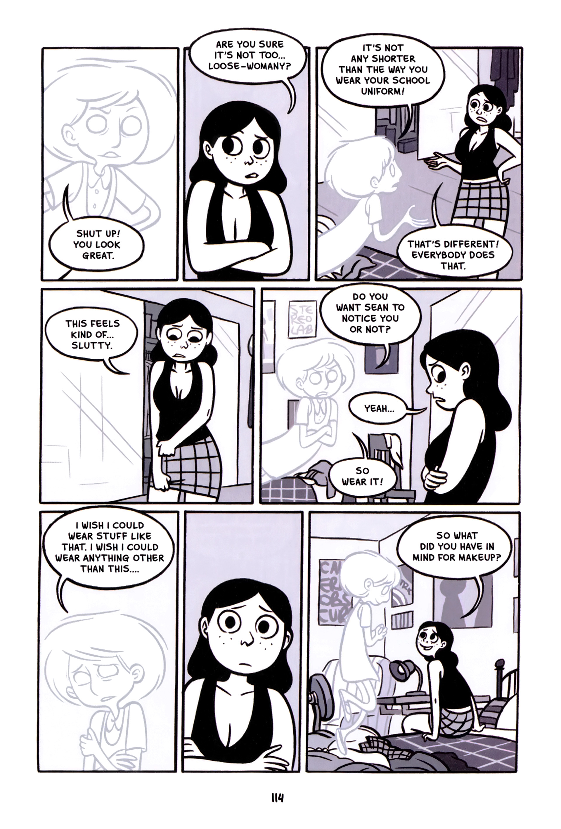 Read online Anya's Ghost comic -  Issue #1 - 115
