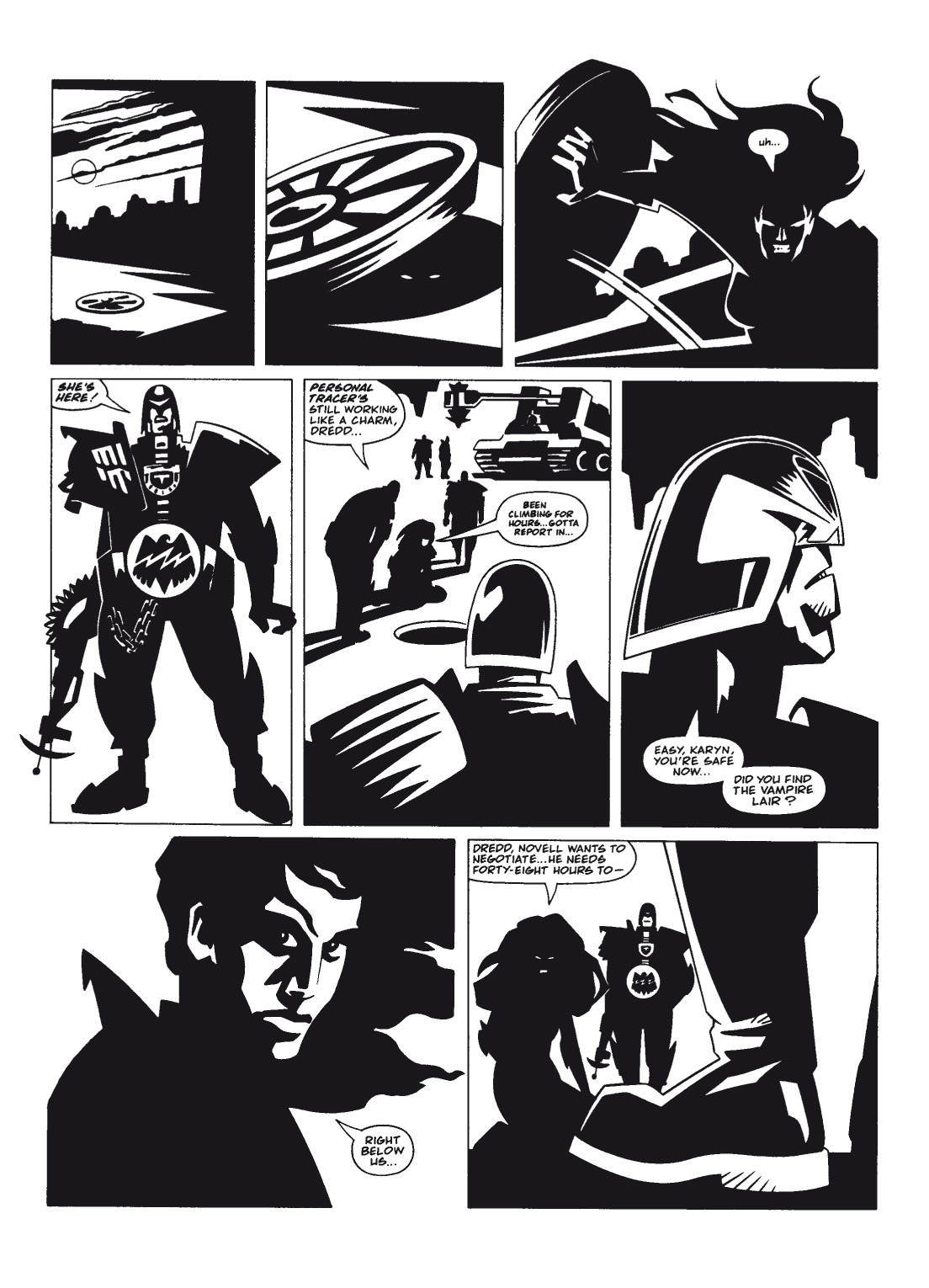 Read online Judge Dredd Megazine (Vol. 5) comic -  Issue #349 - 100