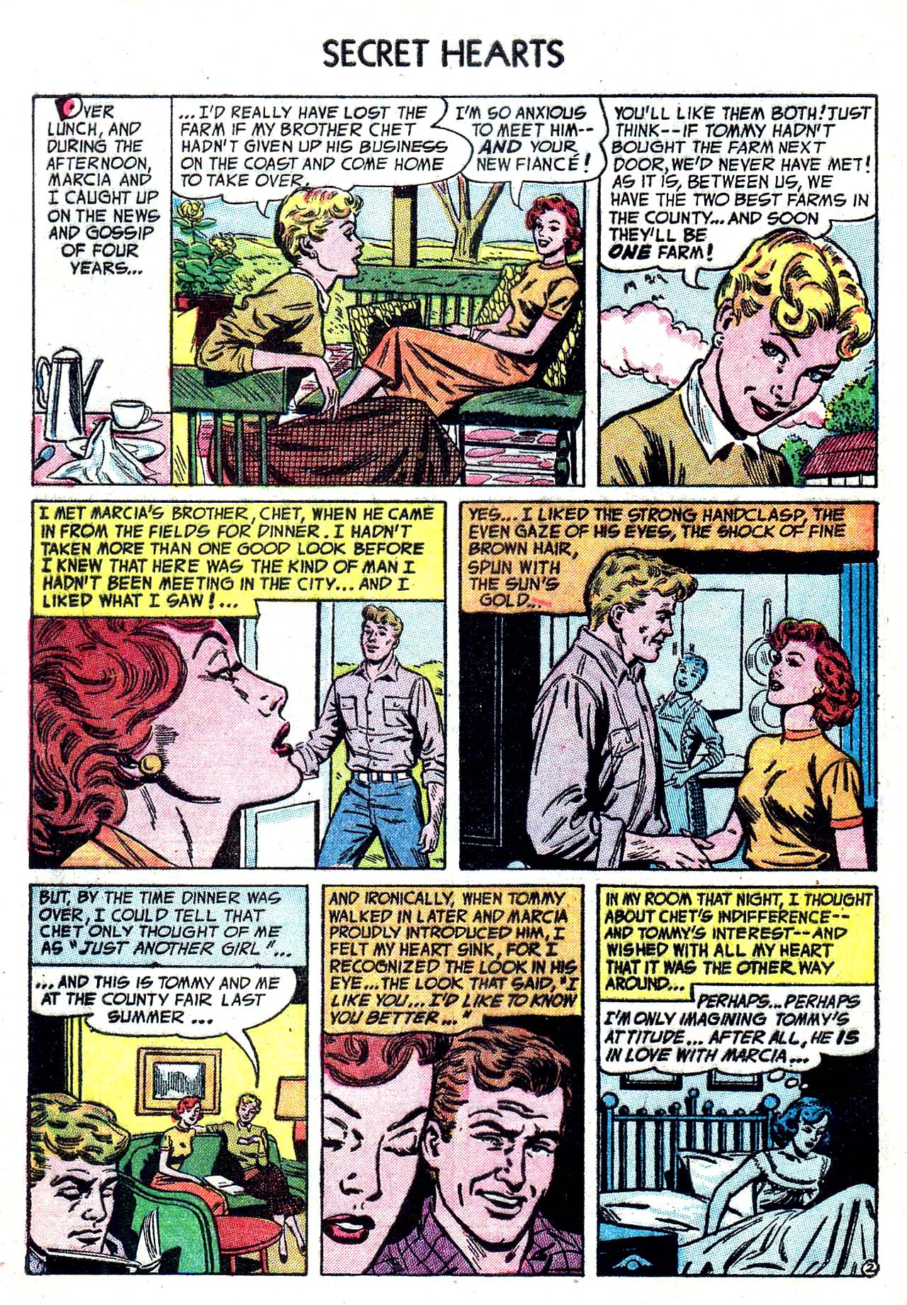 Read online Secret Hearts comic -  Issue #20 - 4