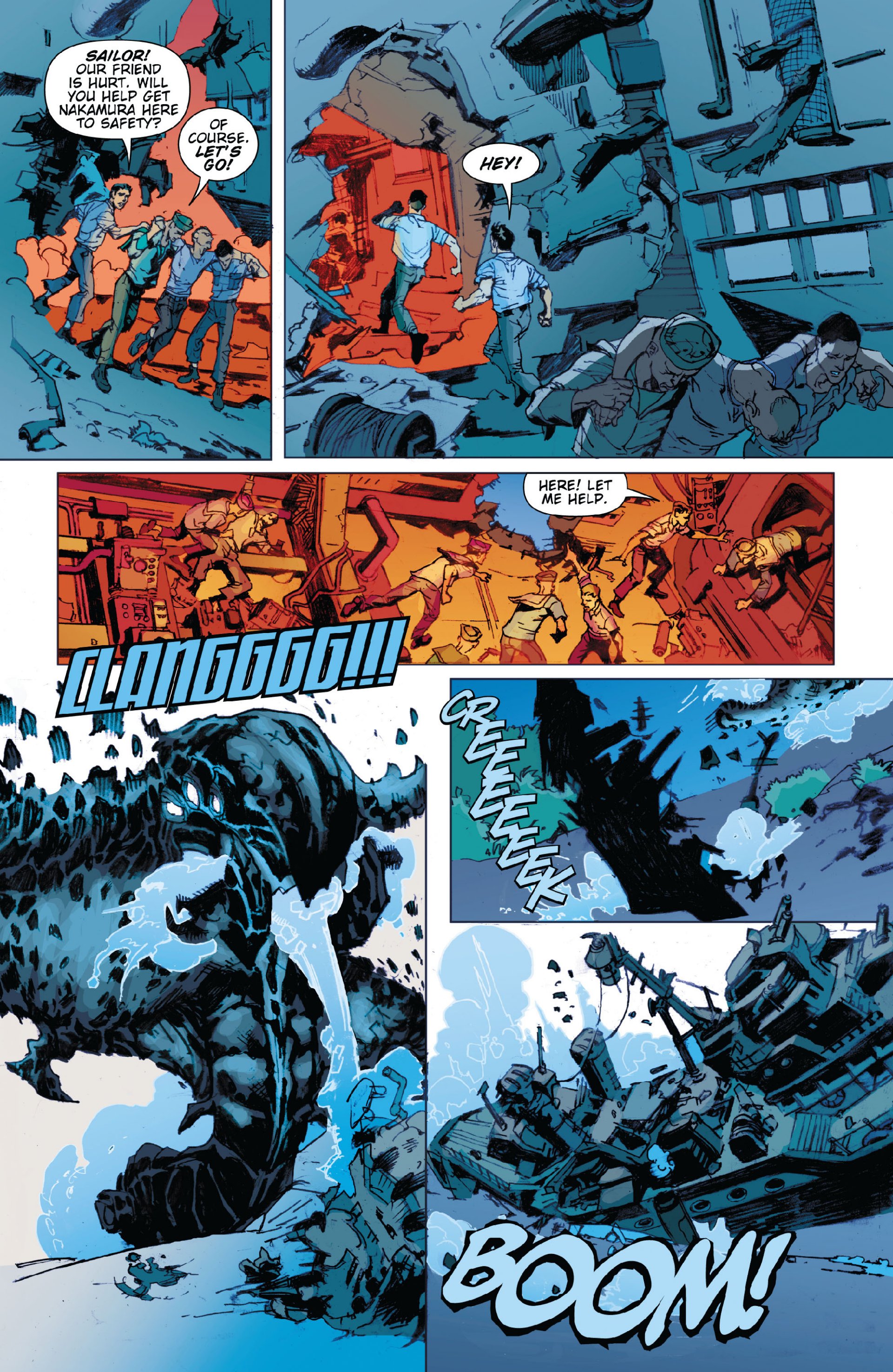 Read online Godzilla: Awakening comic -  Issue # Full - 16