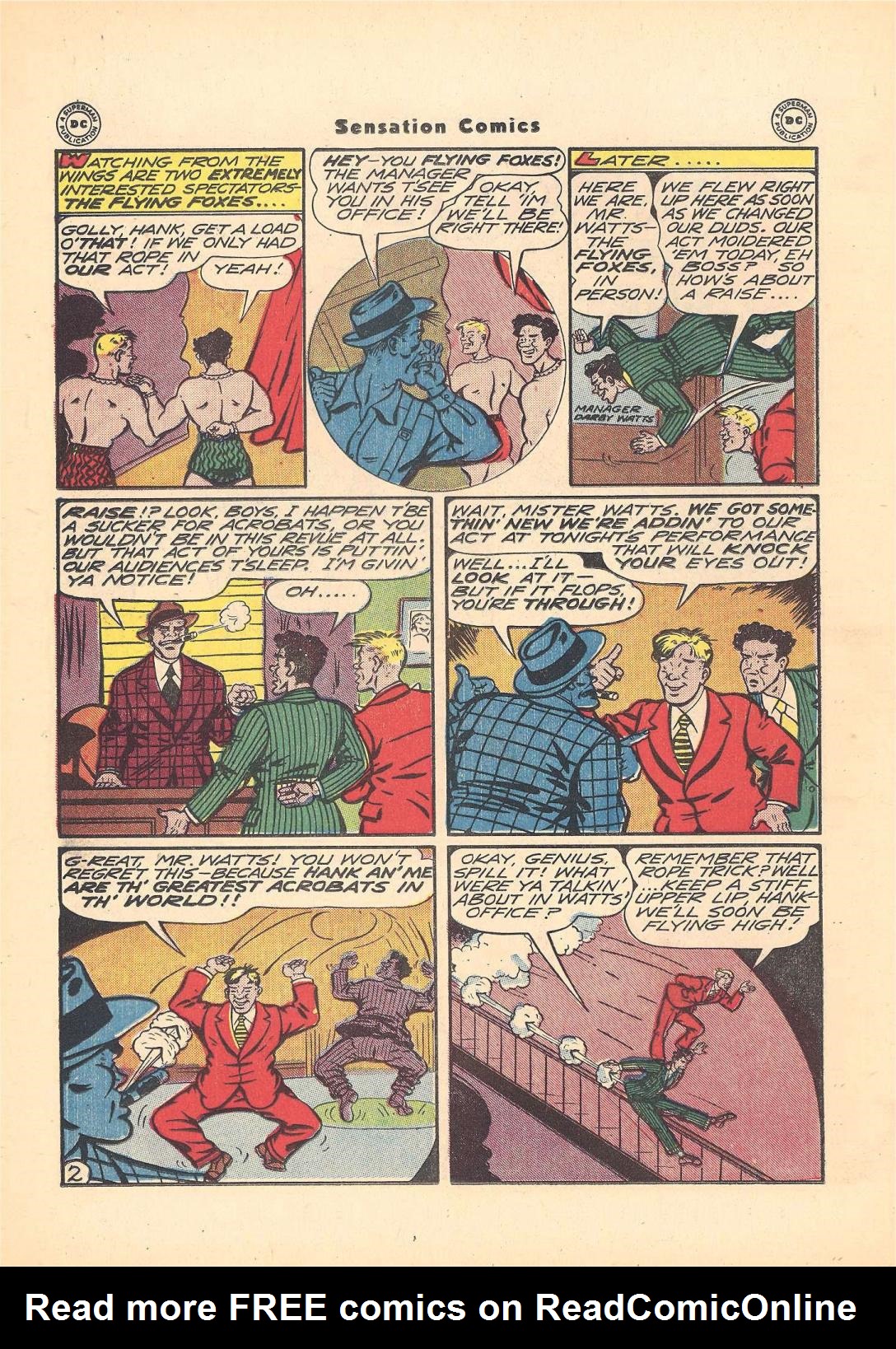 Read online Sensation (Mystery) Comics comic -  Issue #55 - 26