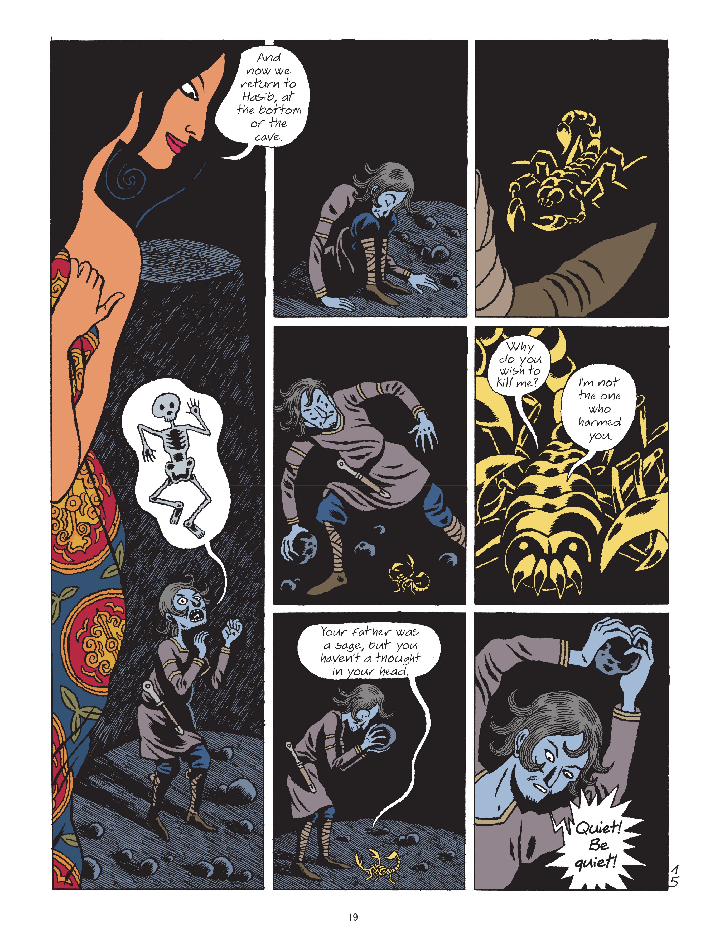 Read online A Tale of a Thousand and One Nights: HASIB & the Queen of Serpents comic -  Issue # TPB - 19