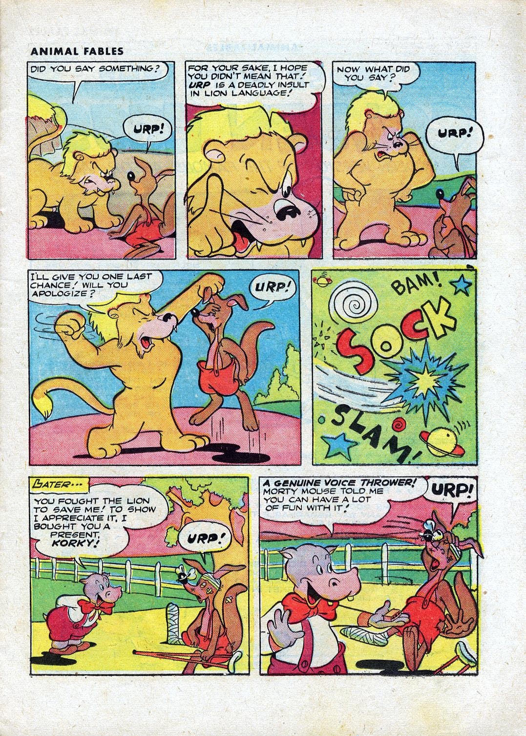 Read online Animal Fables comic -  Issue #4 - 22