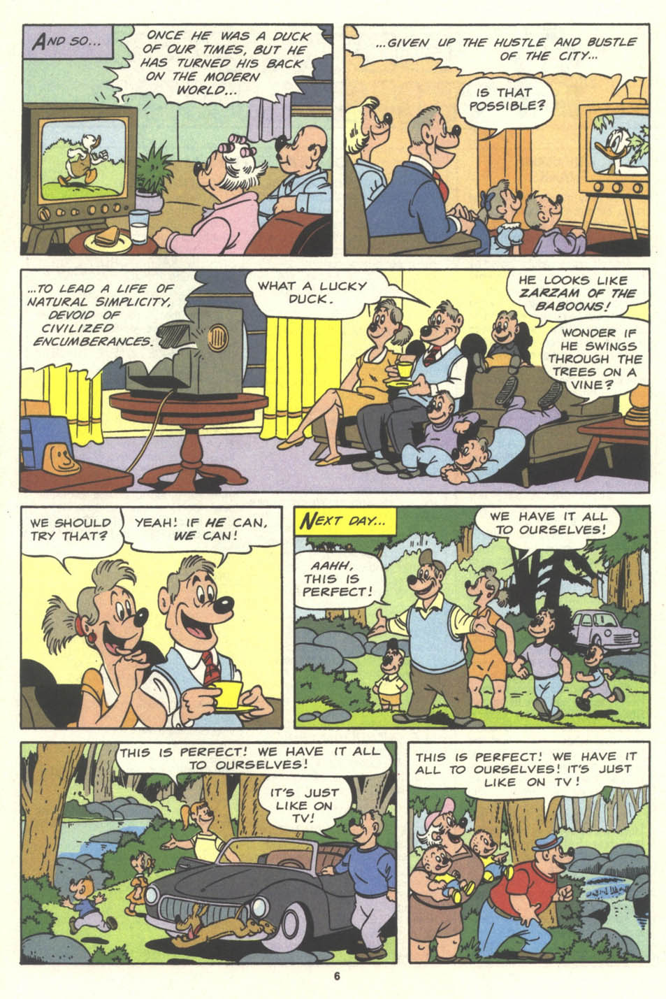 Read online Walt Disney's Comics and Stories comic -  Issue #555 - 9