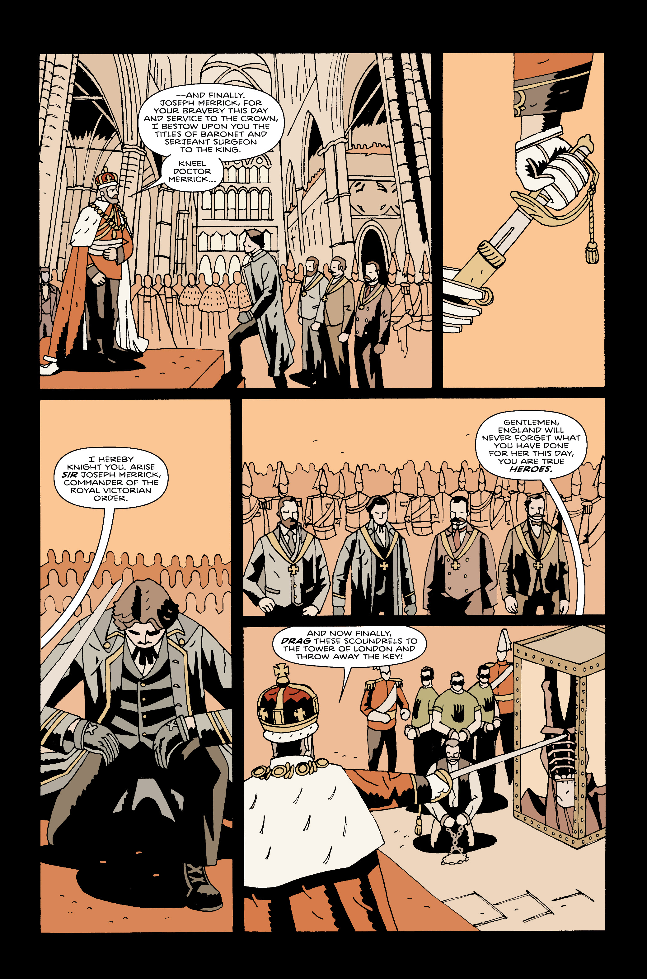 Read online Merrick: The Sensational Elephantman comic -  Issue #6 - 19