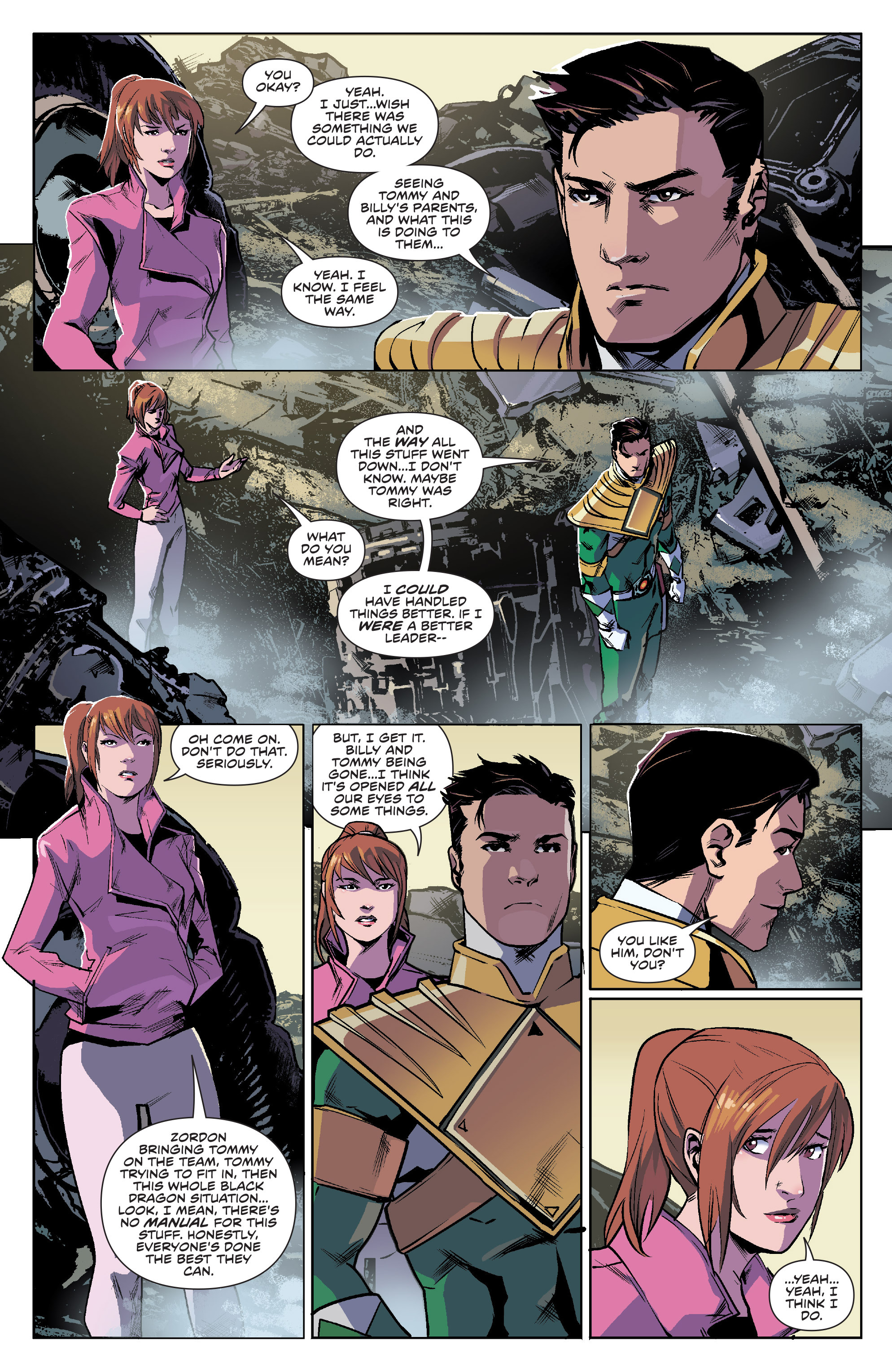 Read online Mighty Morphin Power Rangers comic -  Issue #13 - 15