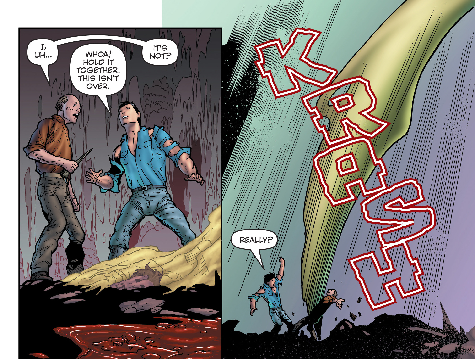 Read online Evil Dead 2: Beyond Dead By Dawn comic -  Issue #6 - 12