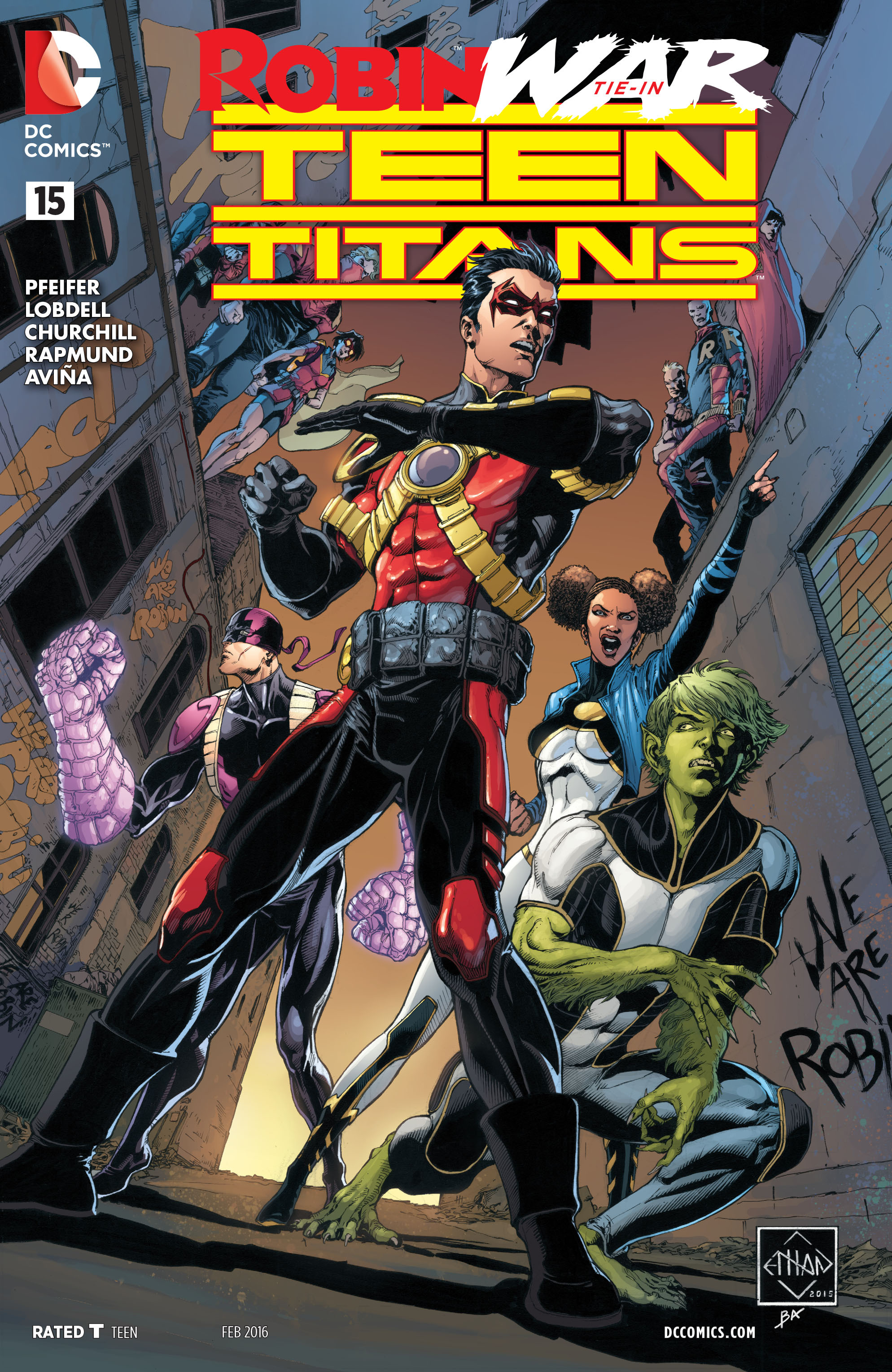 Read online Teen Titans (2014) comic -  Issue #15 - 1